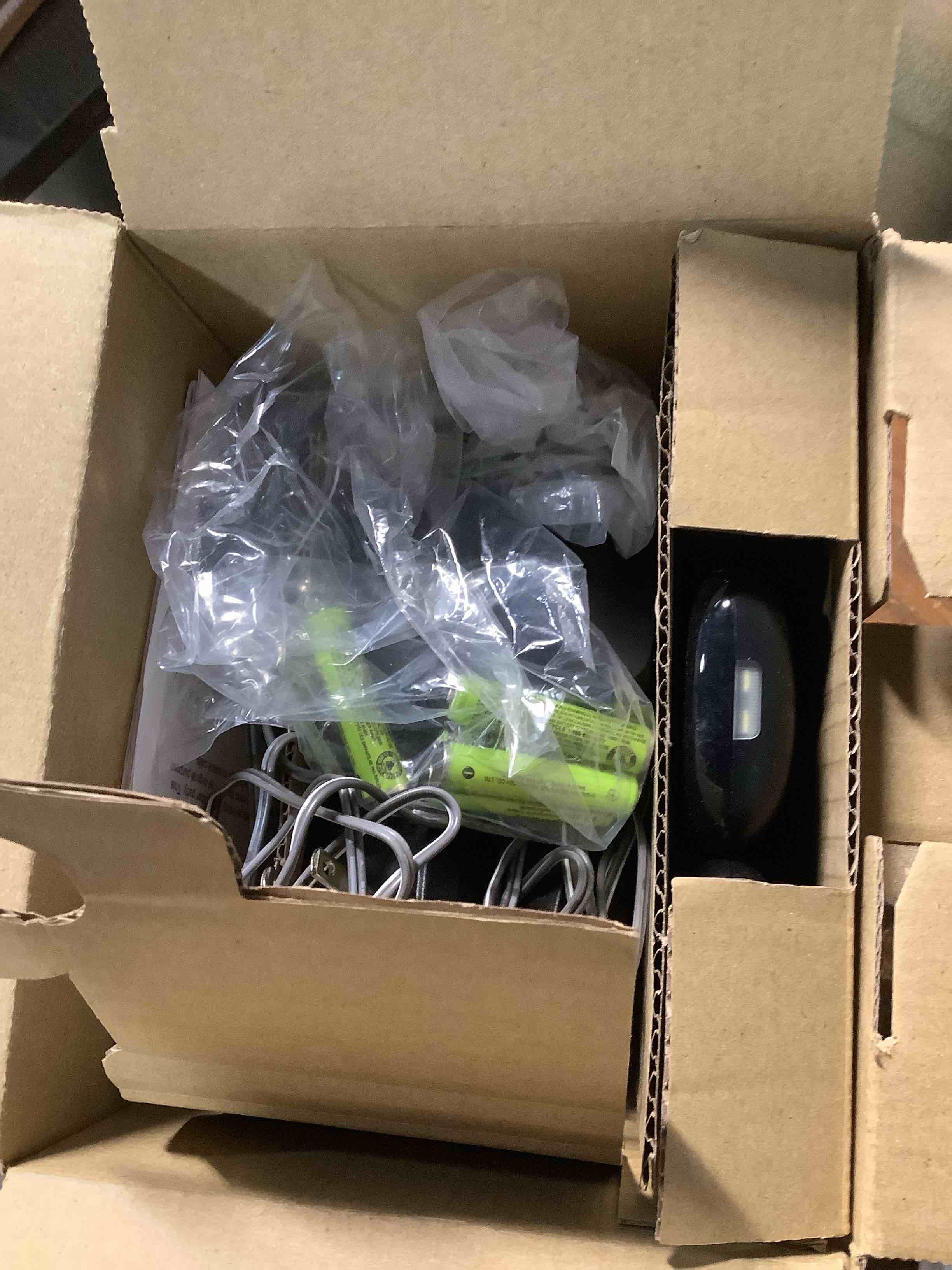 Condition photo showing Good Condition for panasonic cordless phone, easy to use with large display & big buttons, flashing favorites key, flashlight, call block, volume boost, talking caller id, house phones, 3 handsets - kx-tgu433b black 3 handsets