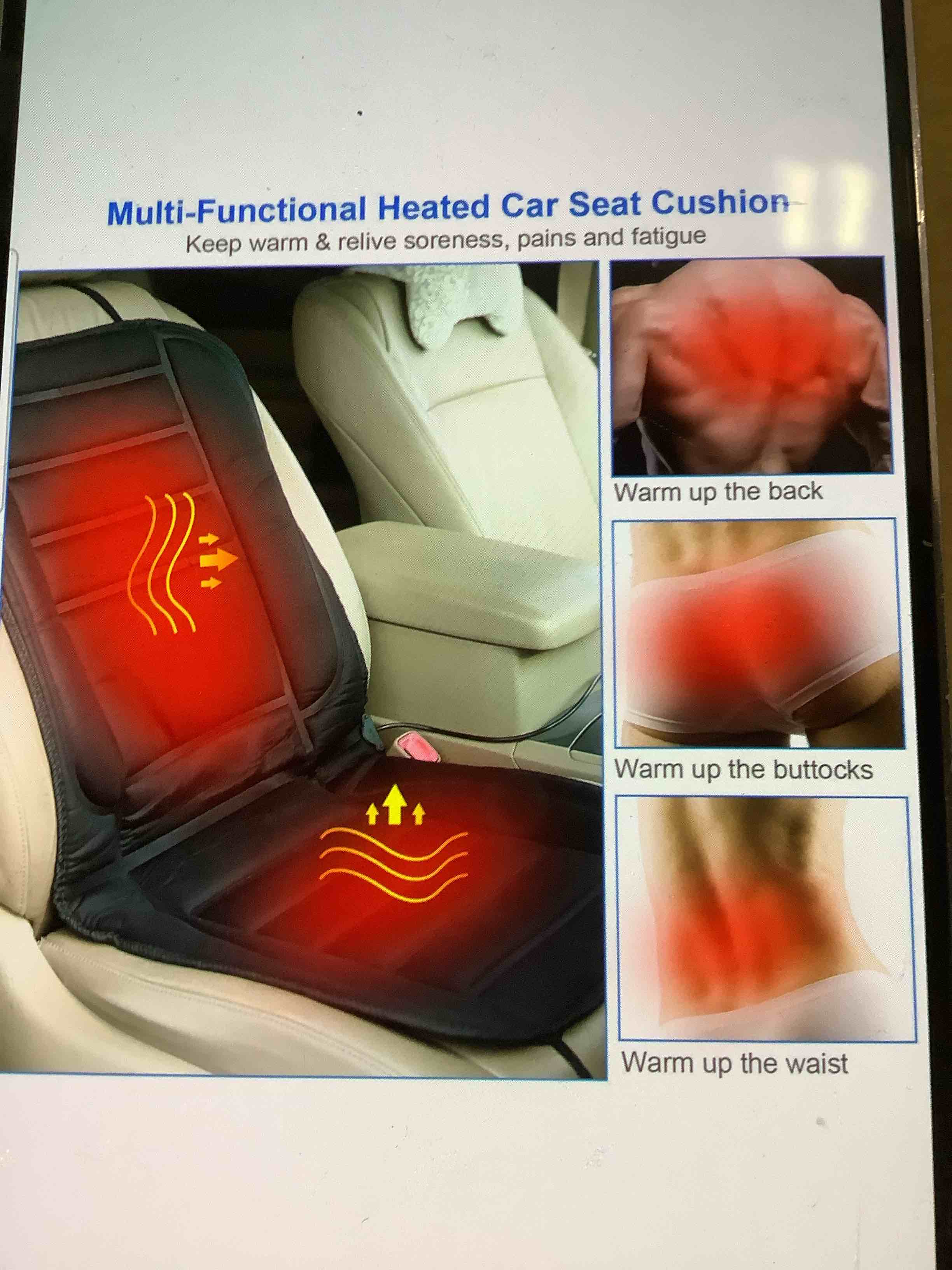 Condition photo showing Good Condition for kwaks universal car heated seat