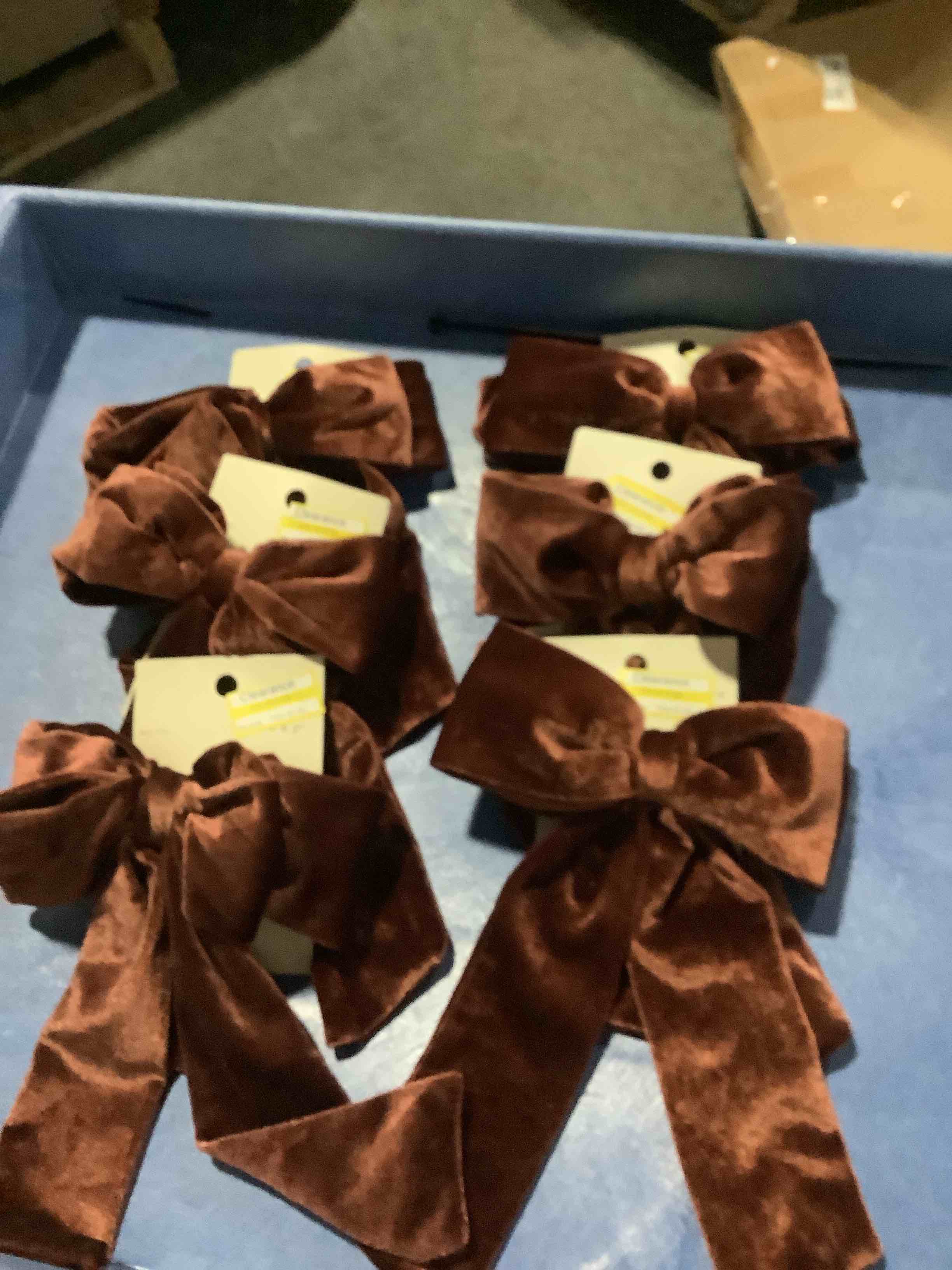 A new day hair bow 9” set of 6 
