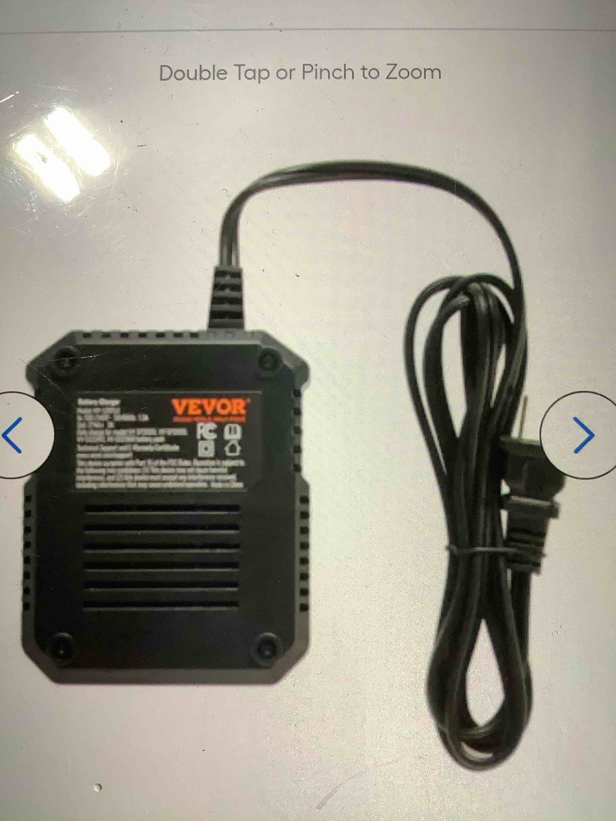 Condition photo showing Good Condition for vevor battery charger