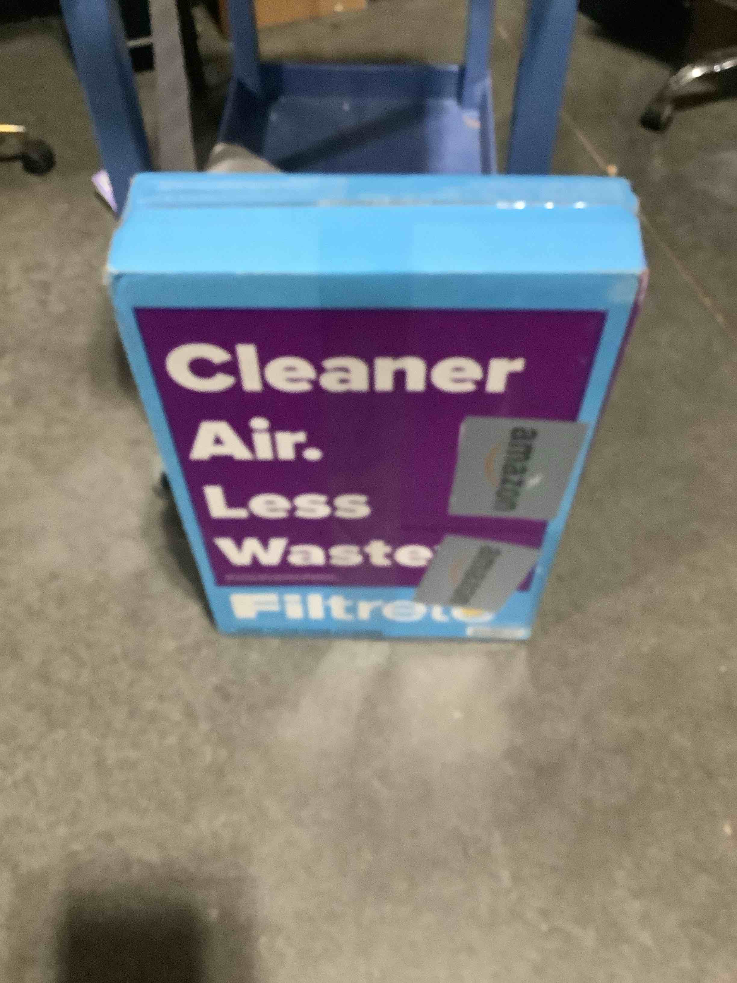 Condition photo showing New/Like New for filtrete 16x25x4 refillable air filter starter kit, mpr 1550, merv 12, 1 reusable air filter frame & 2 air filters, fits honeywell & lennox, allergen bacteria & virus, actual size 15.88 x 24.62 x 4.25 16x25x4 refillable kit