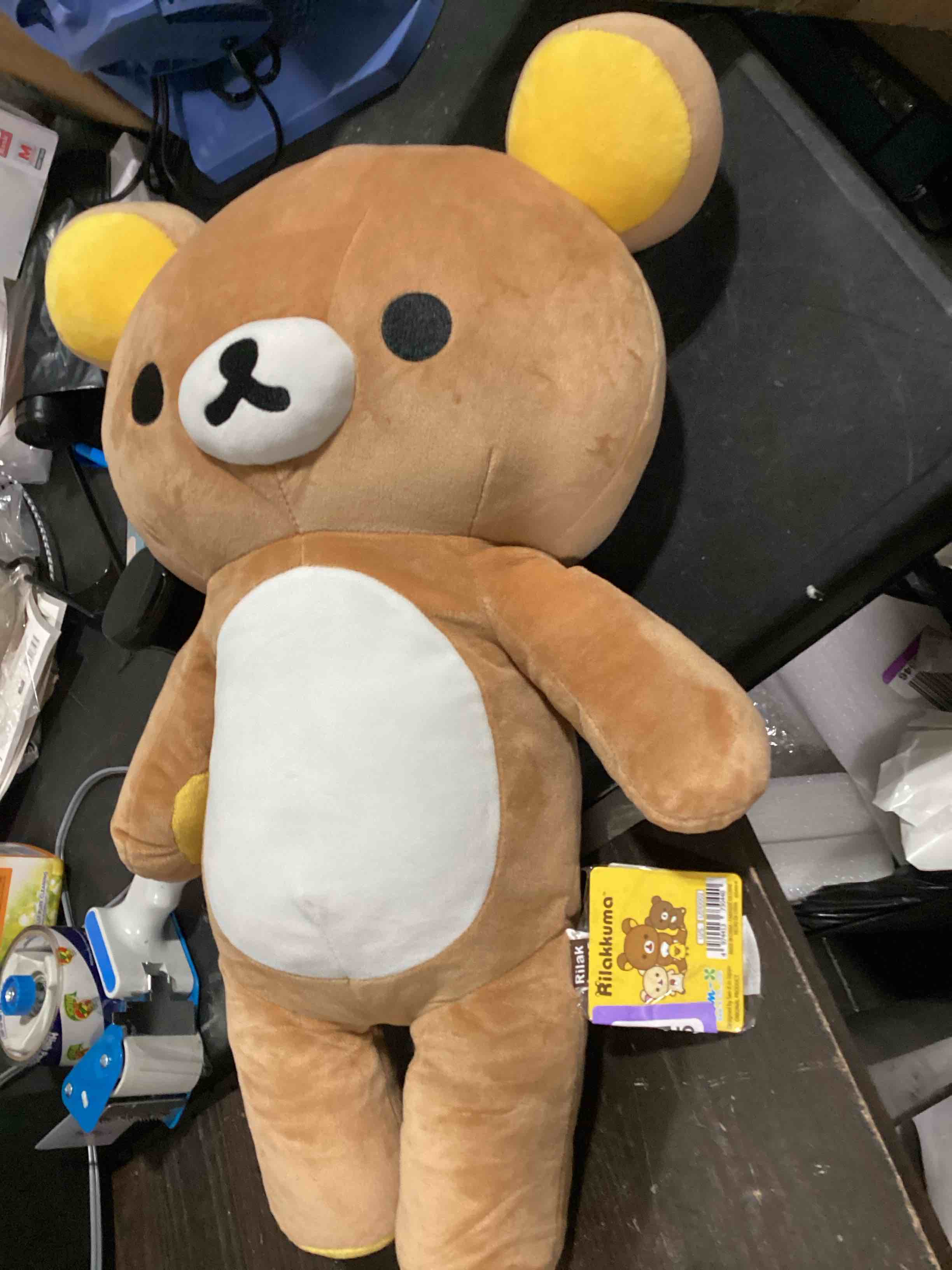 Condition photo showing New/Like New for medium rilakkuma plushie - basic vol. 2