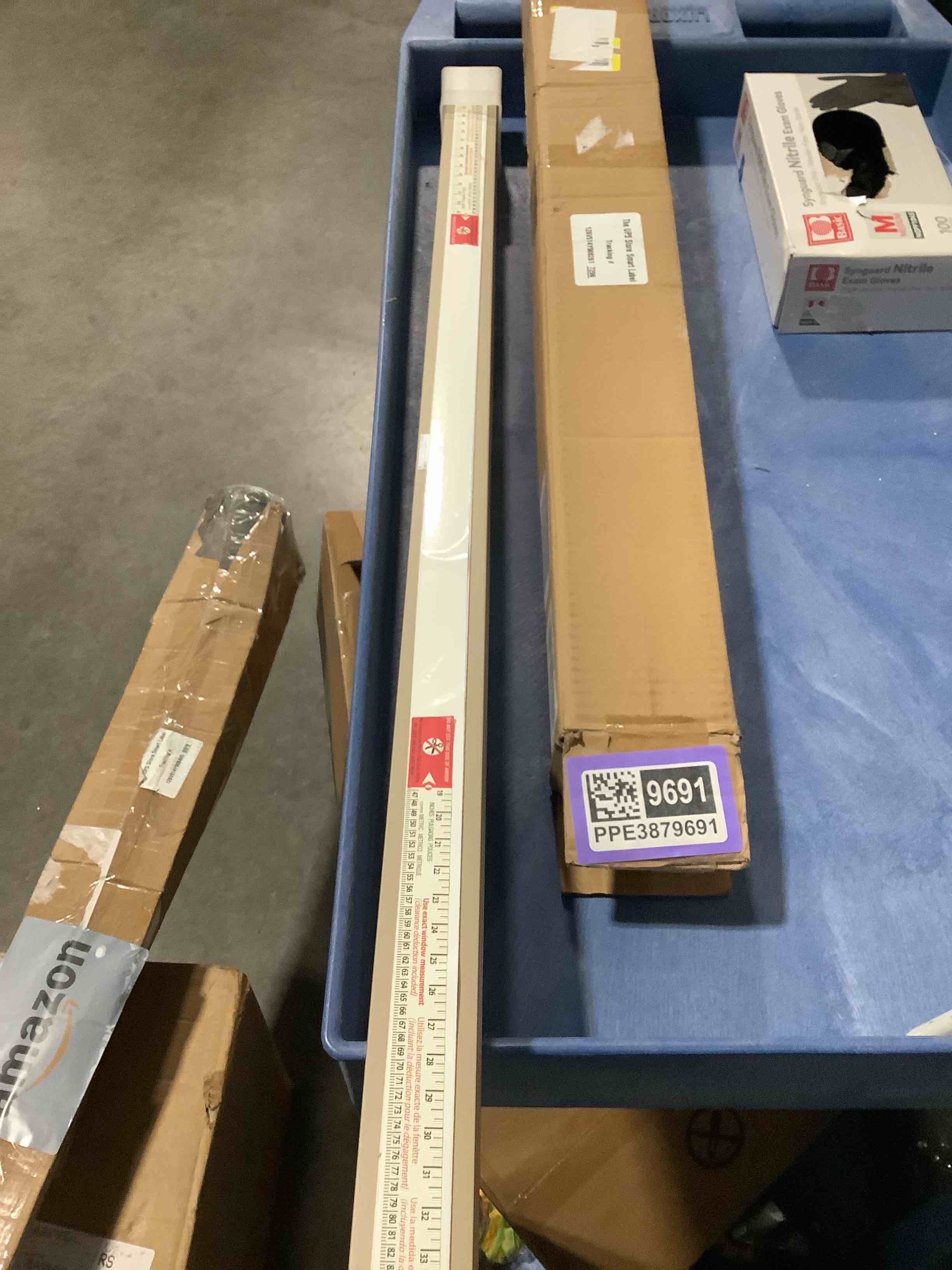 Condition photo showing New/Like New for redi shade no tools easy lift trim-at-home cordless cellular blackout fabric shade natural, 36" w x 64" l, (fits windows 19"- 36") natural 36"w x 64"h
