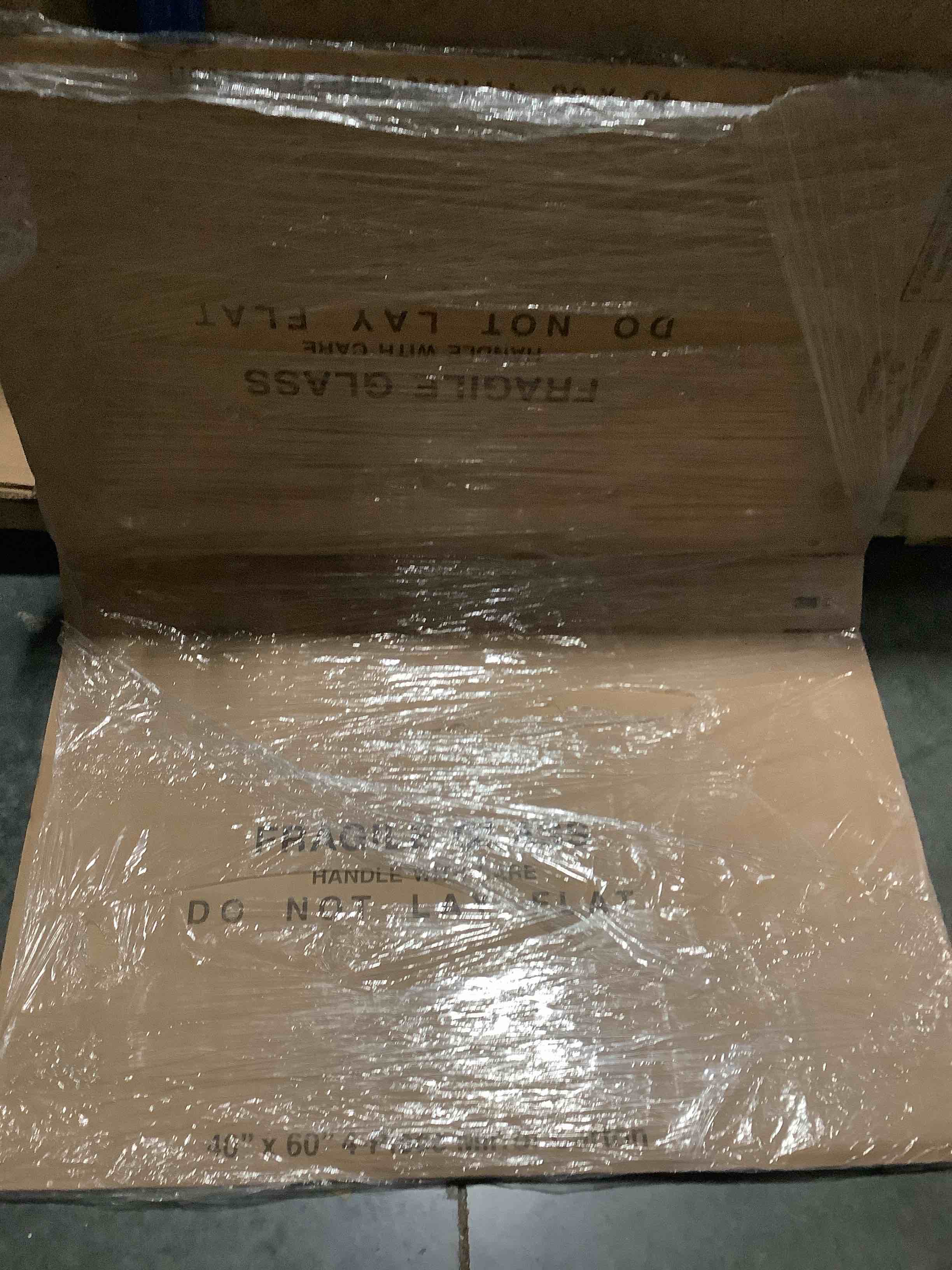 Condition photo showing New/Like New for aviditi large mirror box 40"l x 3.5"w x 60"h (1-pack), cardboard boxes perfect for moving, storing, packing & shipping, ideal for tv's, picture frames, mirrors & art
