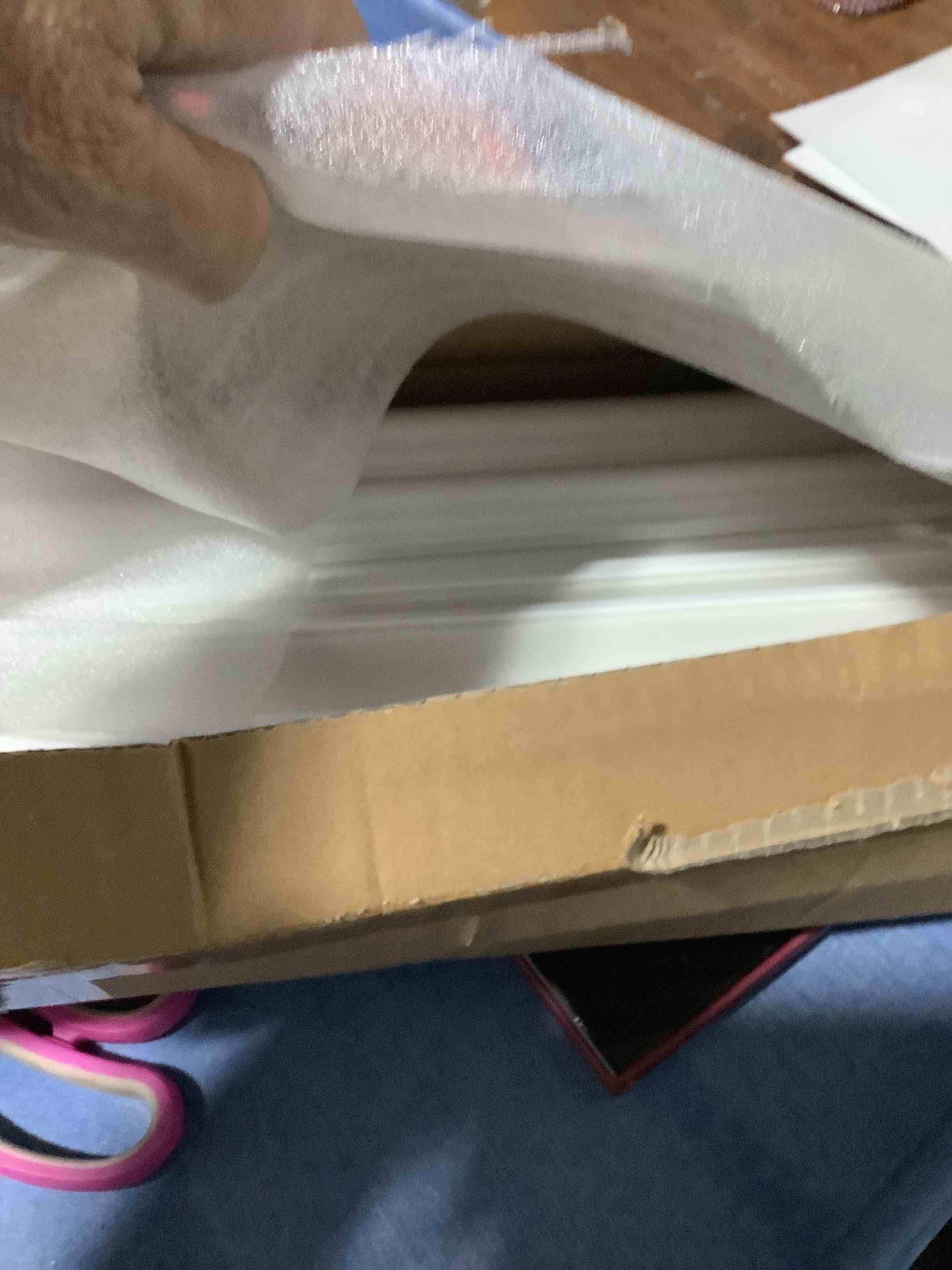 Condition photo showing Good Condition for pangda peel and stick wall molding kit, 3d premade accent molding wainscoting panel for interior wall moulding decor, ready to assemble wainscoting accent panel(3 set,24x96 in+48x96 in+ 24x96 in) 24x96 in+48x96 in+ 24x96 in 3