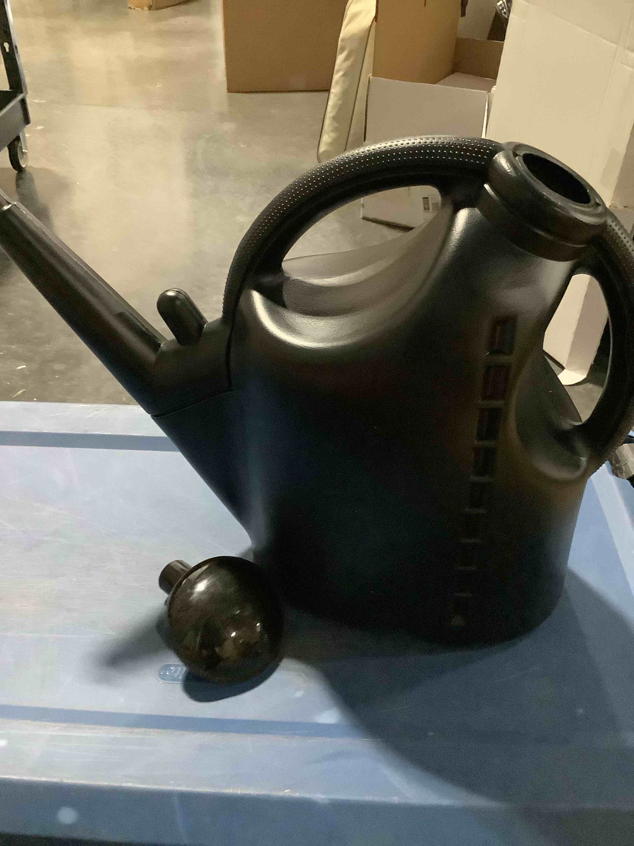Condition photo showing New/Like New for amazon basics, watering can, black, 2.64 gallon capacity