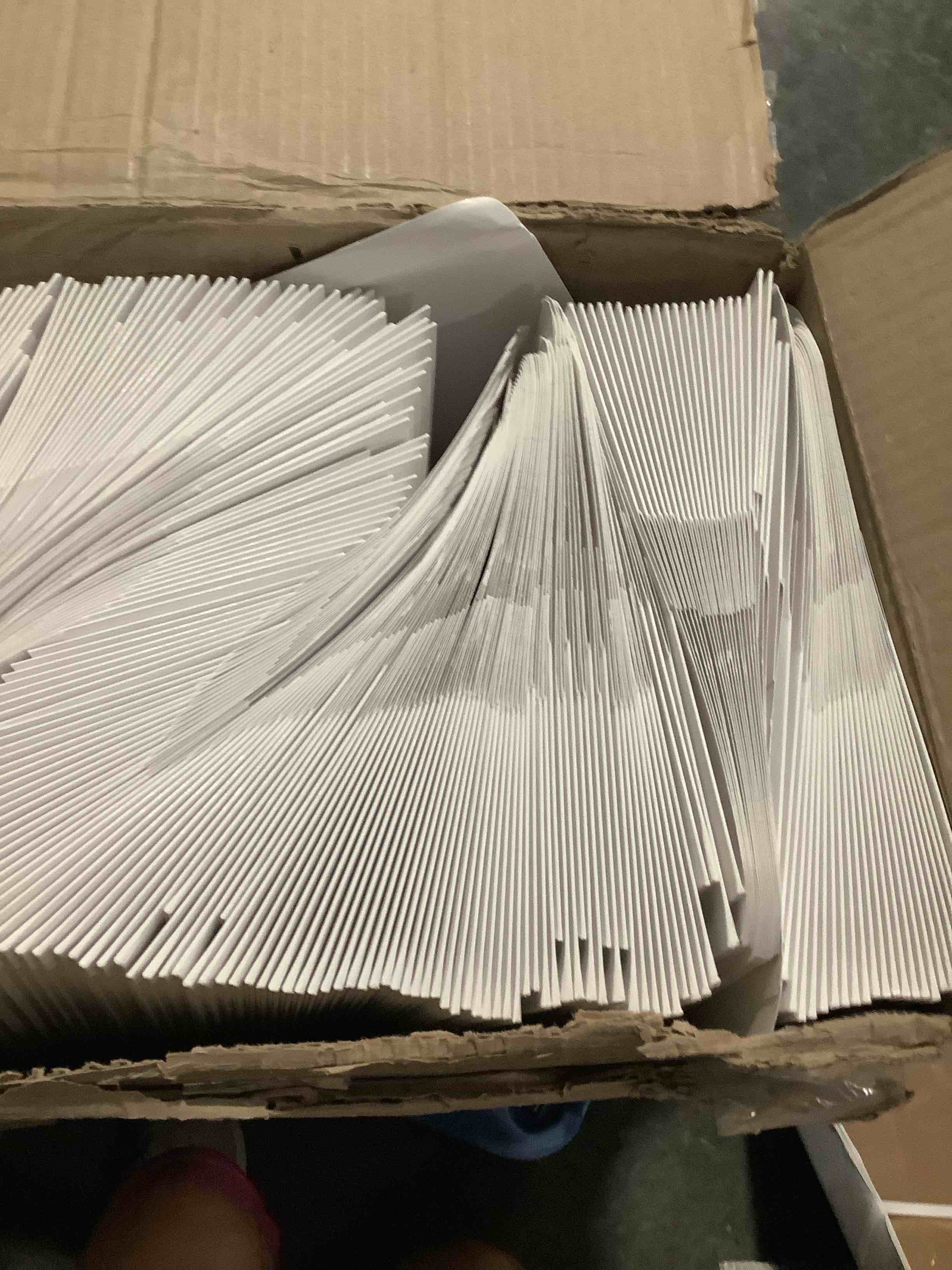 Condition photo showing New/Like New for sct carryout boxes, 9 x 5 x 4, white, paper, 250/carton