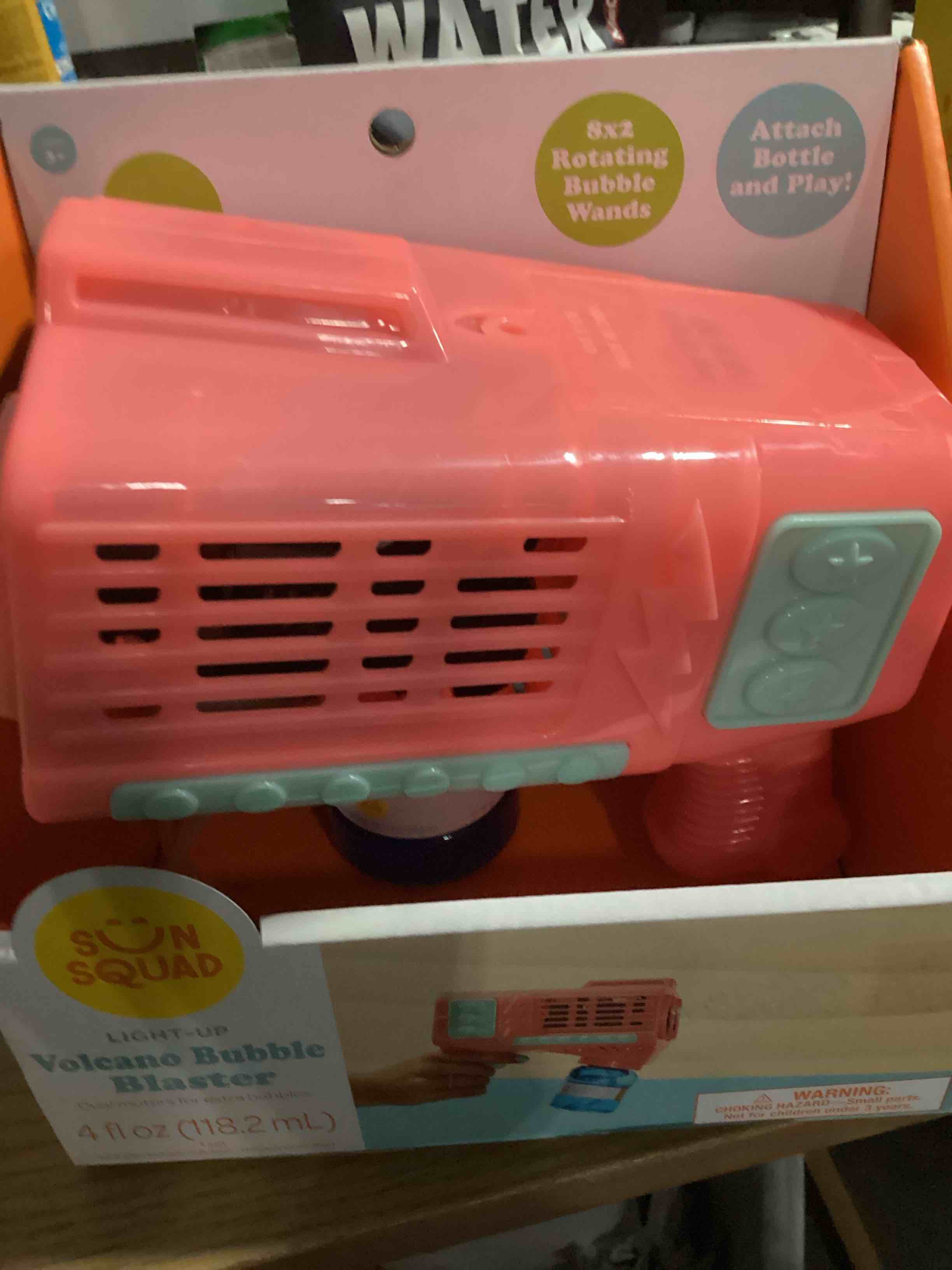 Condition photo showing New/Like New for volcano bubble blaster with dual motors - sun squad™: bubble machine toy for kids