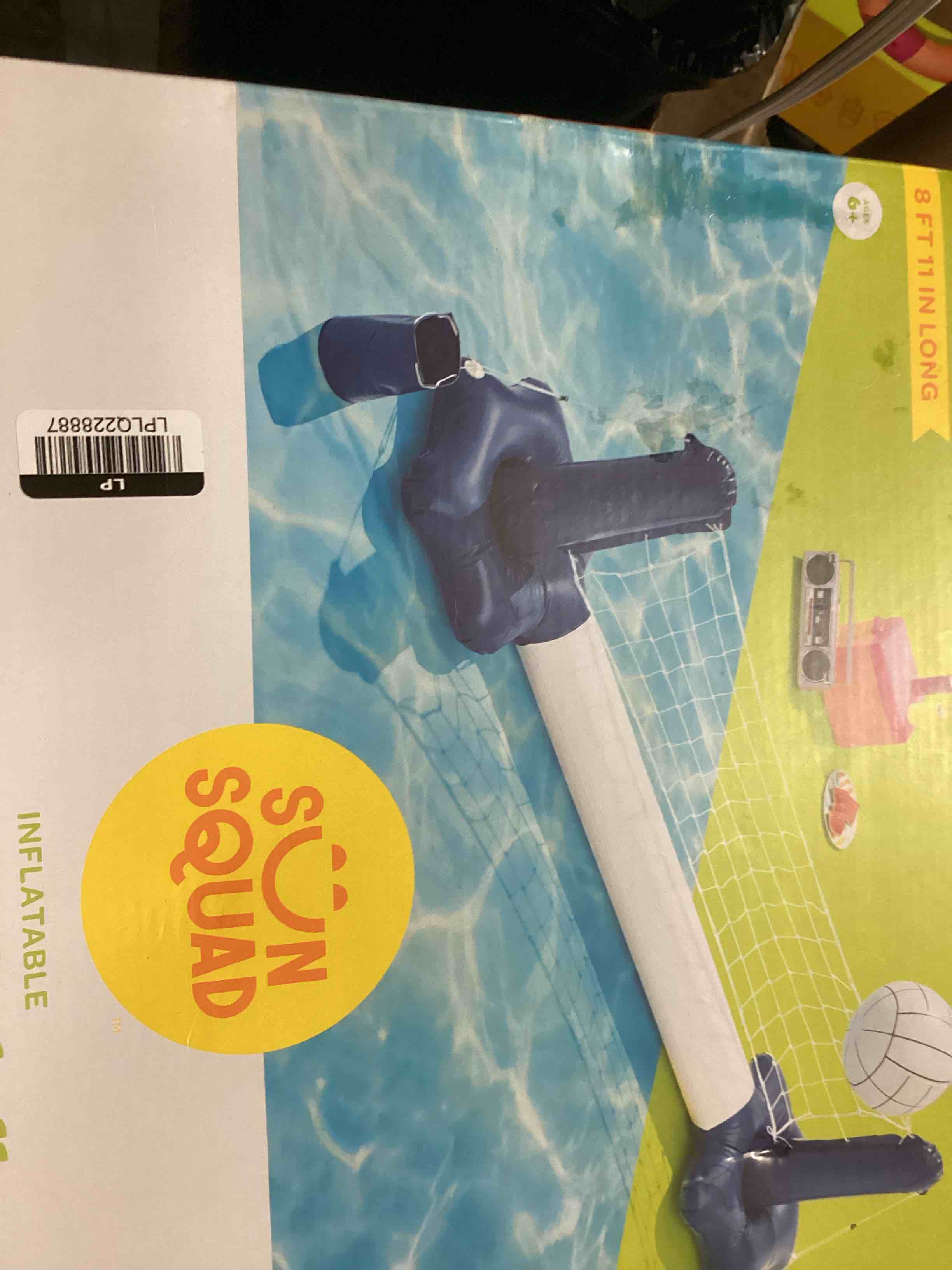 inflatable pool volleyball