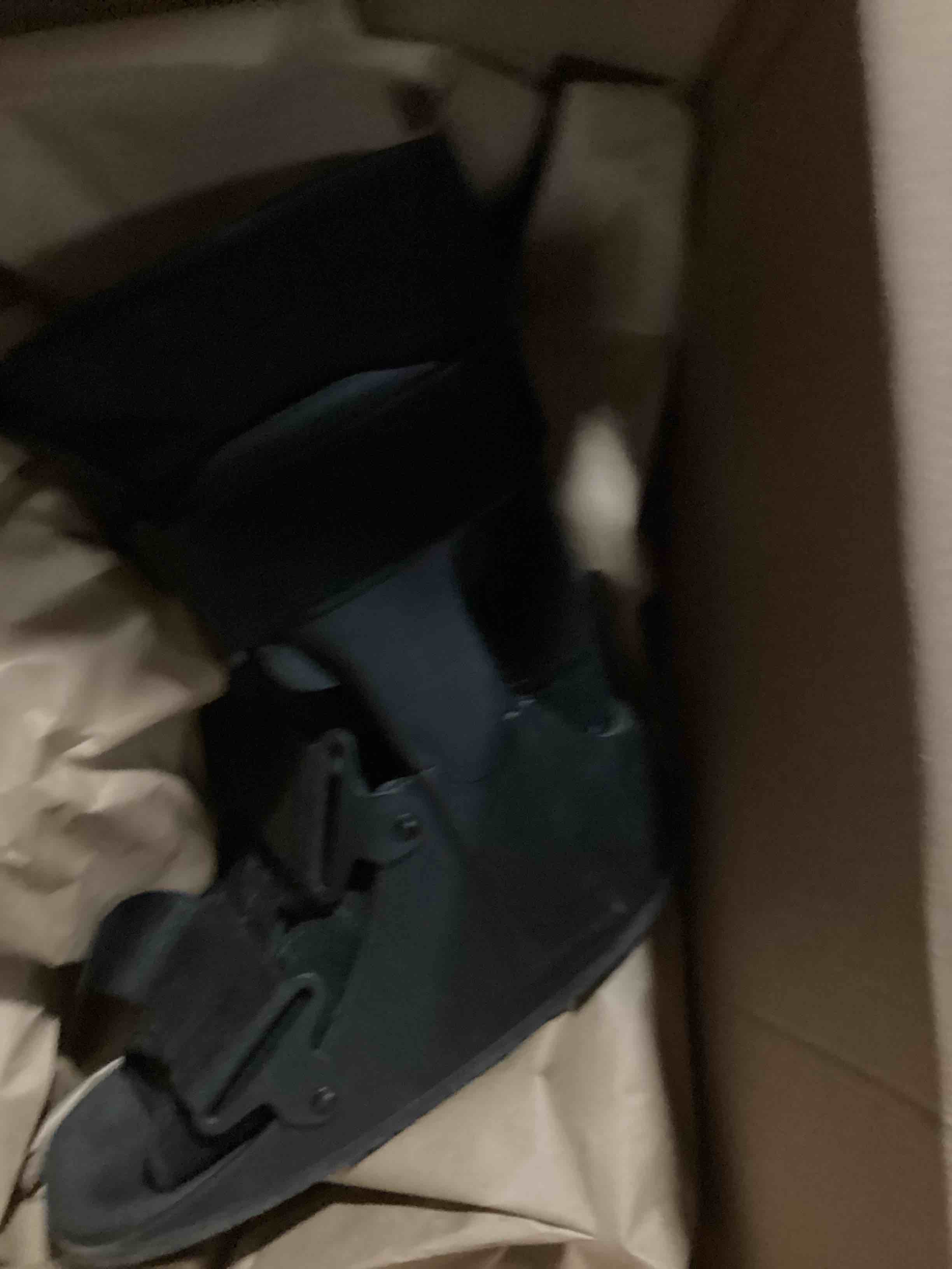 Condition photo showing Good Condition for united ortho usa14115 short air cam walker fracture boot, medium, black black medium boot