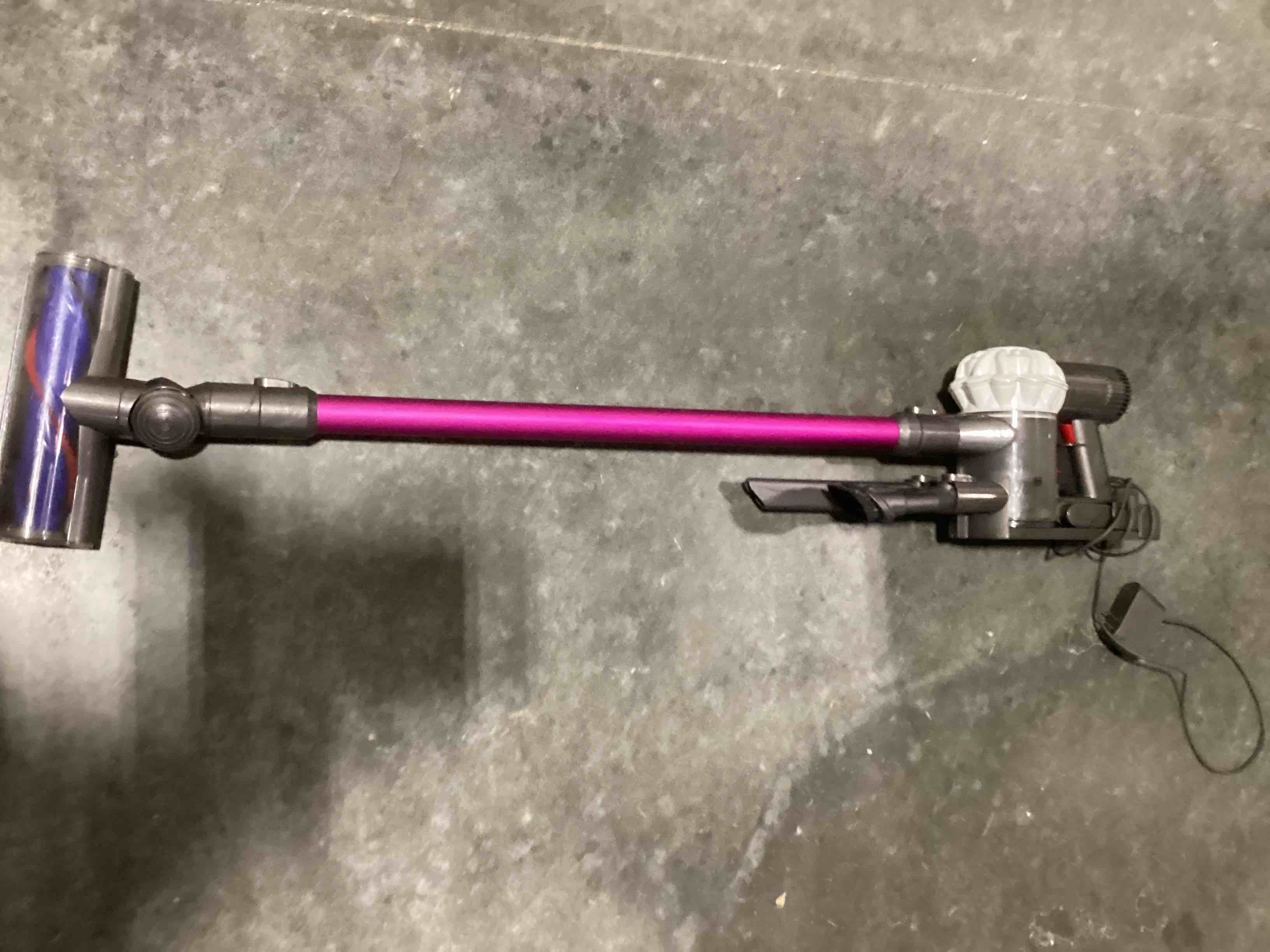 Condition photo showing Good Condition for dyson v6 absolute cordless stick vacuum cleaner, red