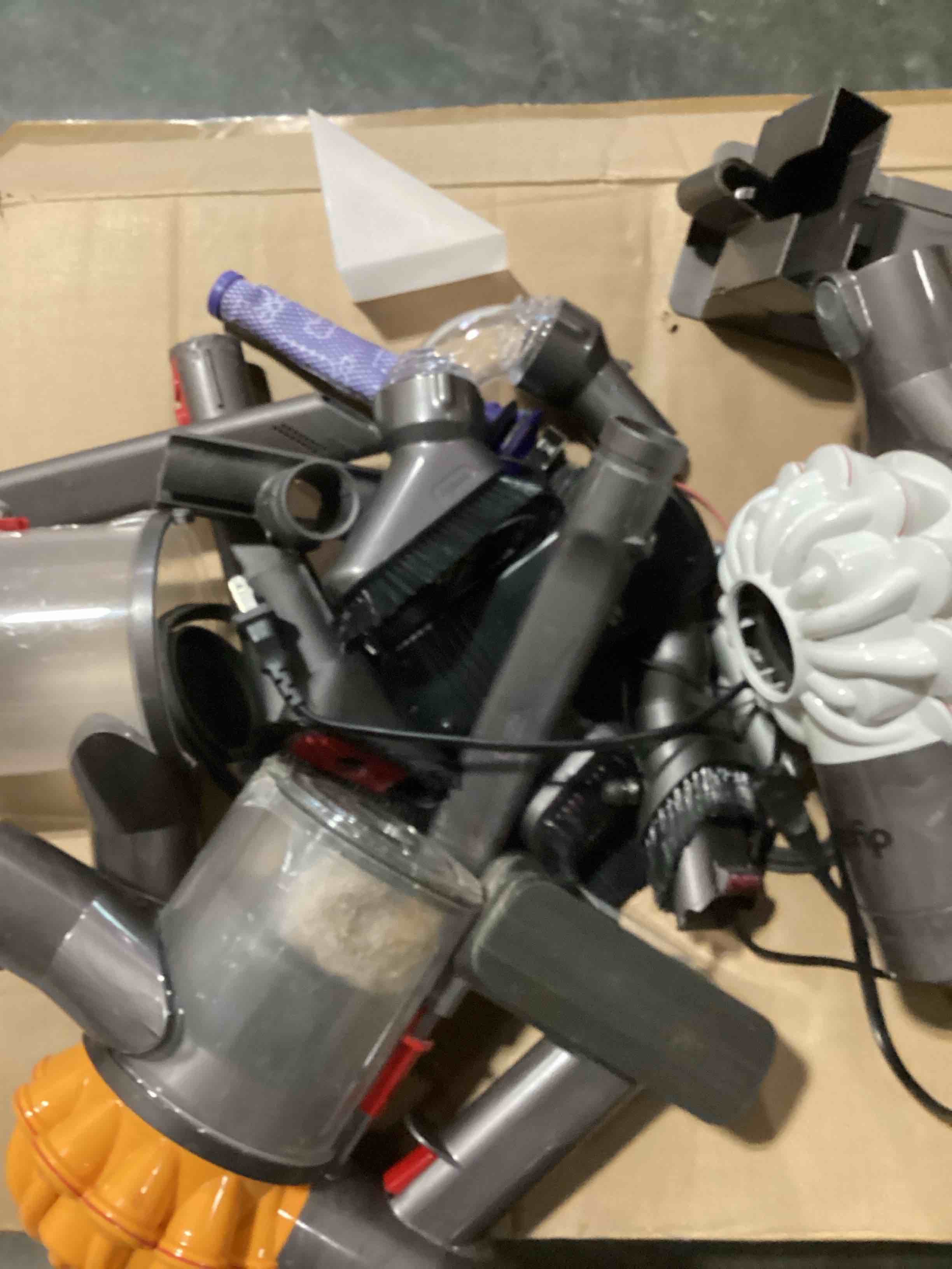 Condition photo showing As Is for dyson random parts