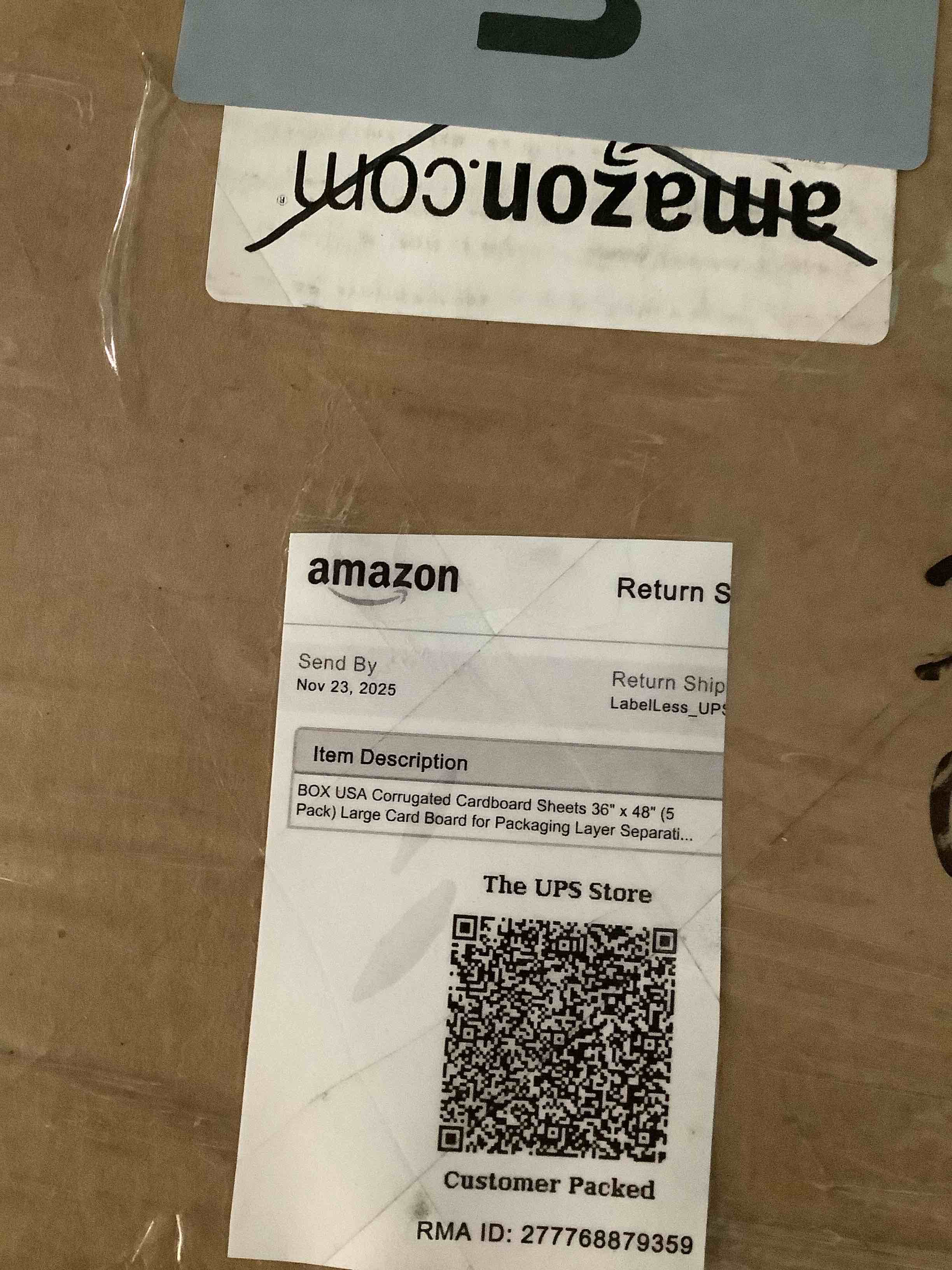 Condition photo showing New/Like New for BOX USA Corrugated Cardboard Sheets 36" x 48" (5 Pack) Large Card Board for Packaging Layer Separation Shipping Mailing Packing, and Protecting Products from Forklift Damage 36x48” Cost Saver (5-Pack)