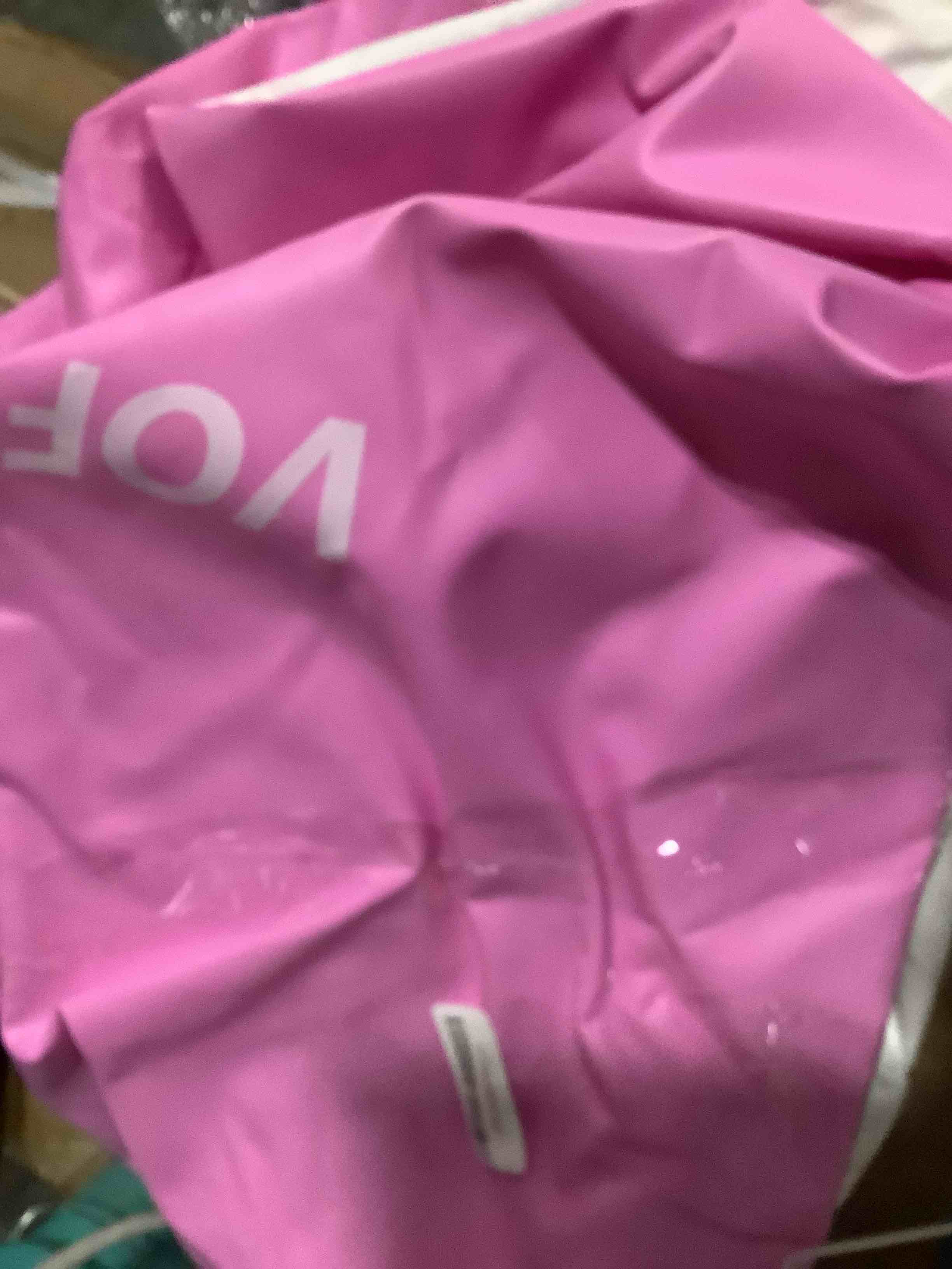 Condition photo showing Good Condition for VOFiTNY Gymnastics Tumbling Equipment Air Barrel Inflatable Octagon Tumbler Roller Back-bend Trainer Cheerleading Without Pump Hotpink No Pump 4'L x 2.5'D