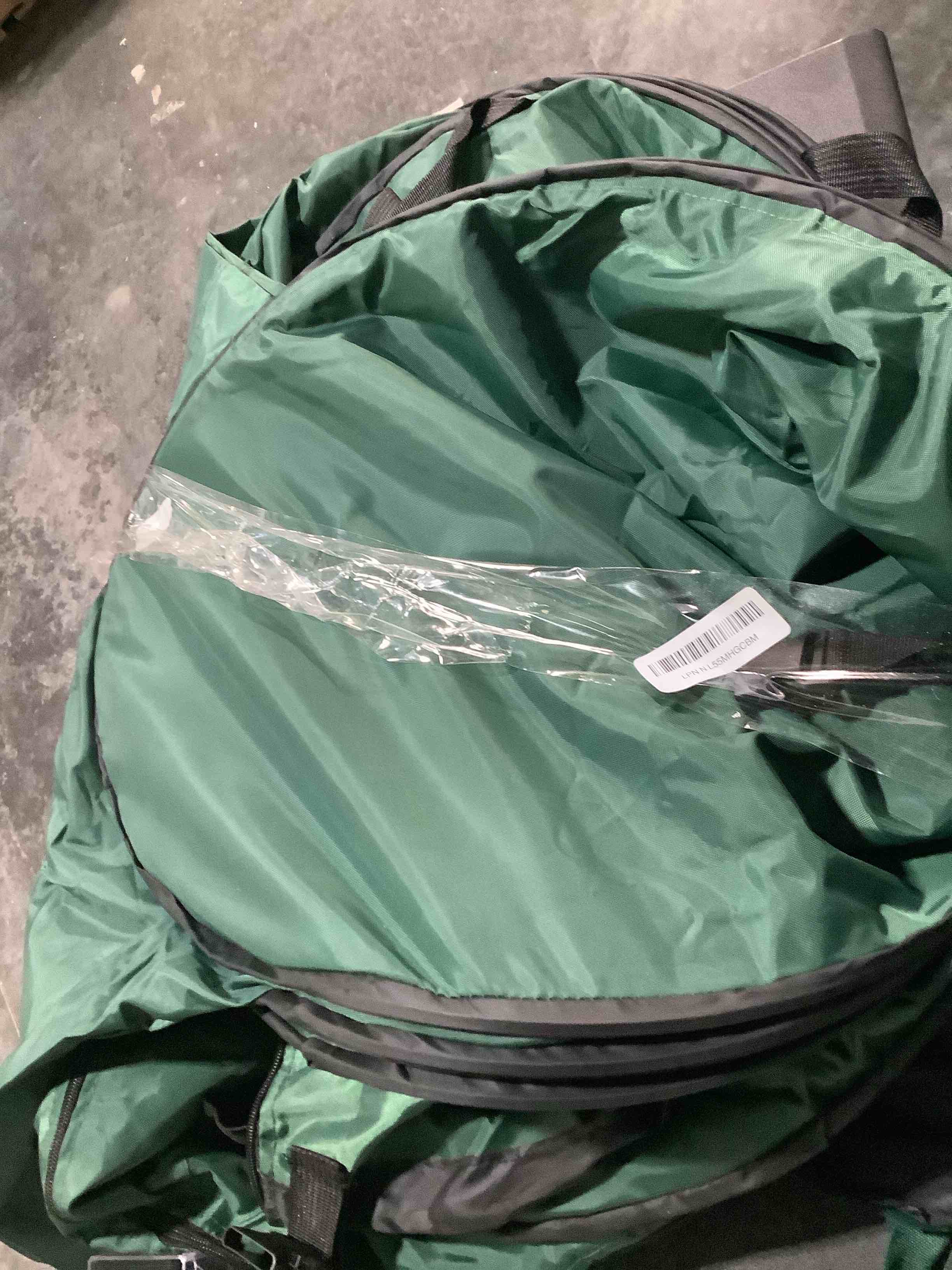 Condition photo showing Good Condition for Upright Christmas Tree Storage Bag 7.5 Ft, Christmas Tree Cover Fit for 6 Ft to 7.5 Ft, Christmas Tree Covers for Upright Storage, Christmas Tree Bag Green 7.5 FT