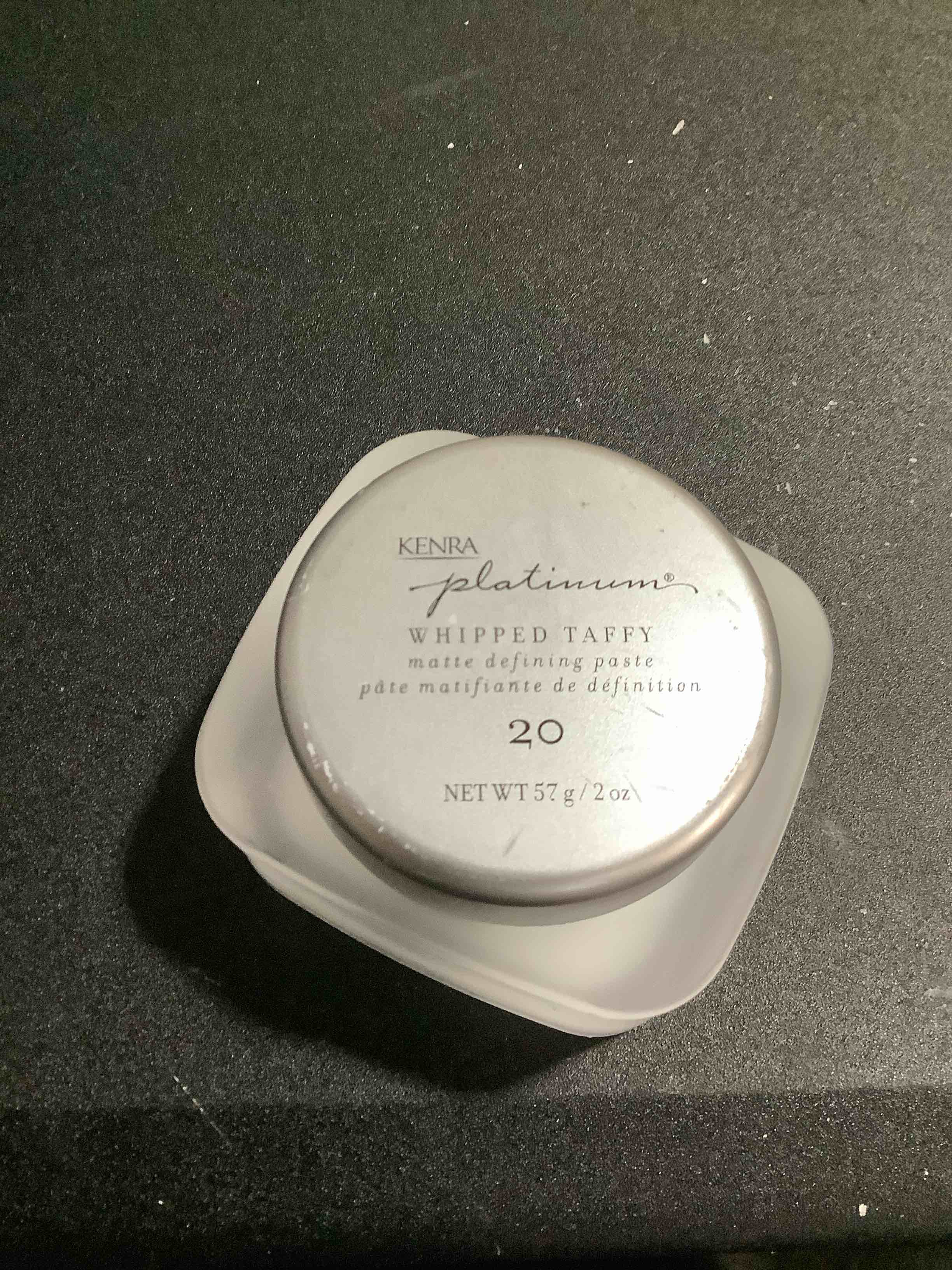 Condition photo showing Good Condition for Platinum Whipped Taffy 20 | Matte Defining Paste | Delivers An Ultra-Matte, Firm Hold Finish | Sculpts, Smooths & Texturizes Styles | All Hair Types 2 Ounce (Pack of 1)