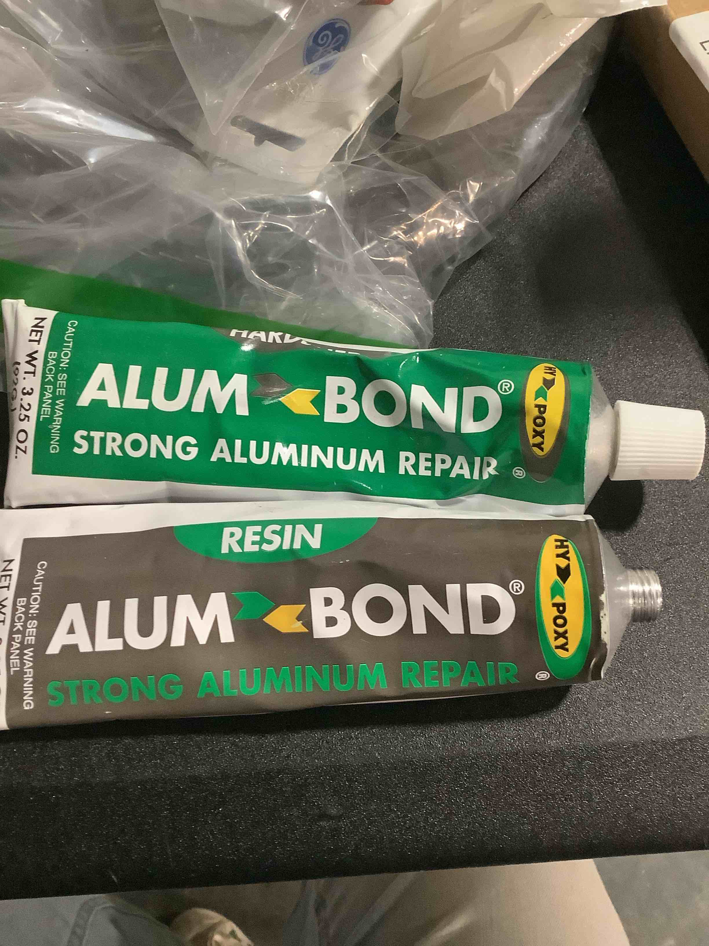 Condition photo showing Good Condition for H-450 Alumbond 6.5 oz Aluminum Putty Repair Kit