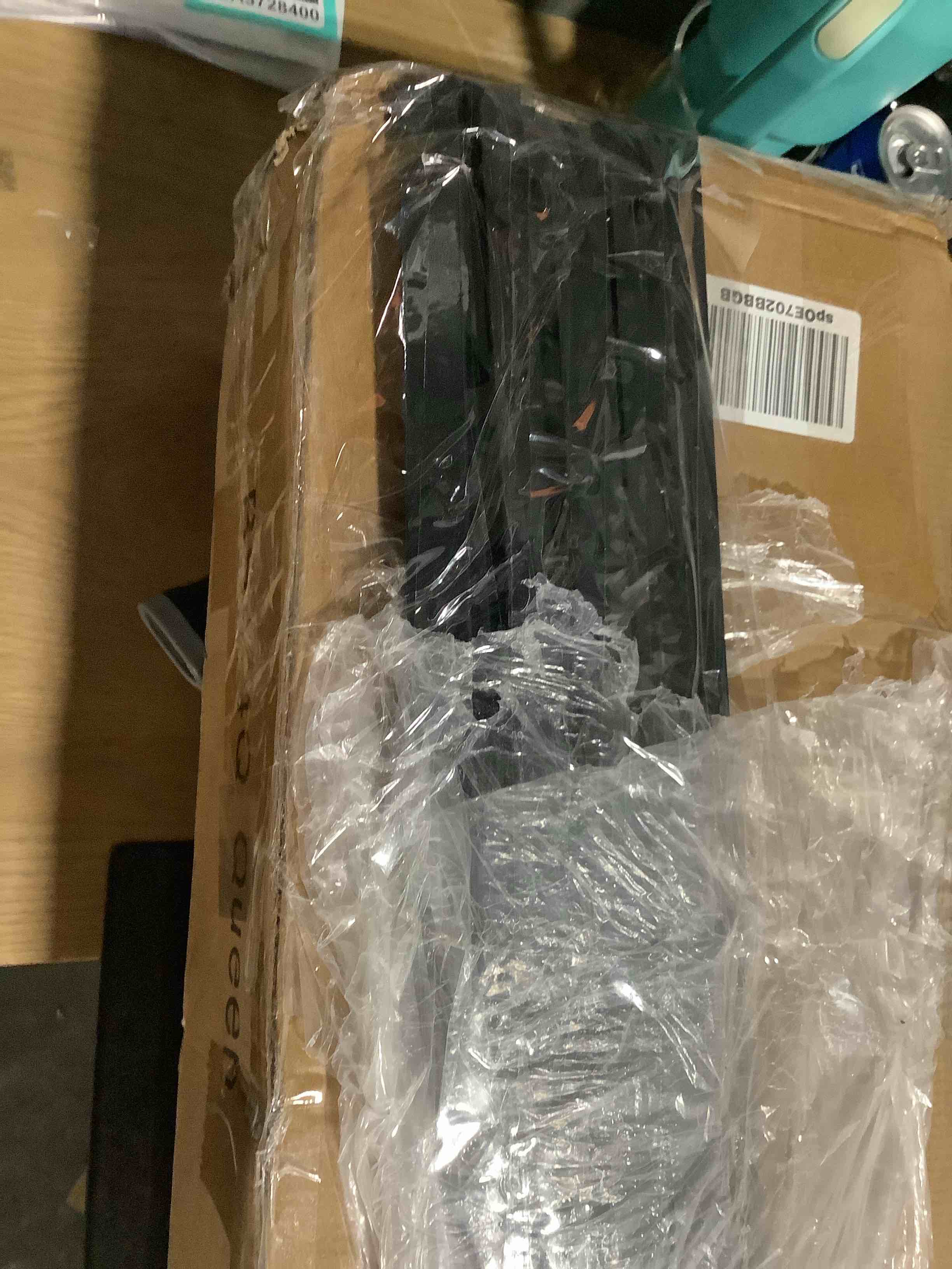 Condition photo showing As Is for SIMILAR TO* Amazon Basics-Metal Bed Frame, Non-Foldable Platform Bed, Easy Assembly, Queen, 60W x 80L in, Black