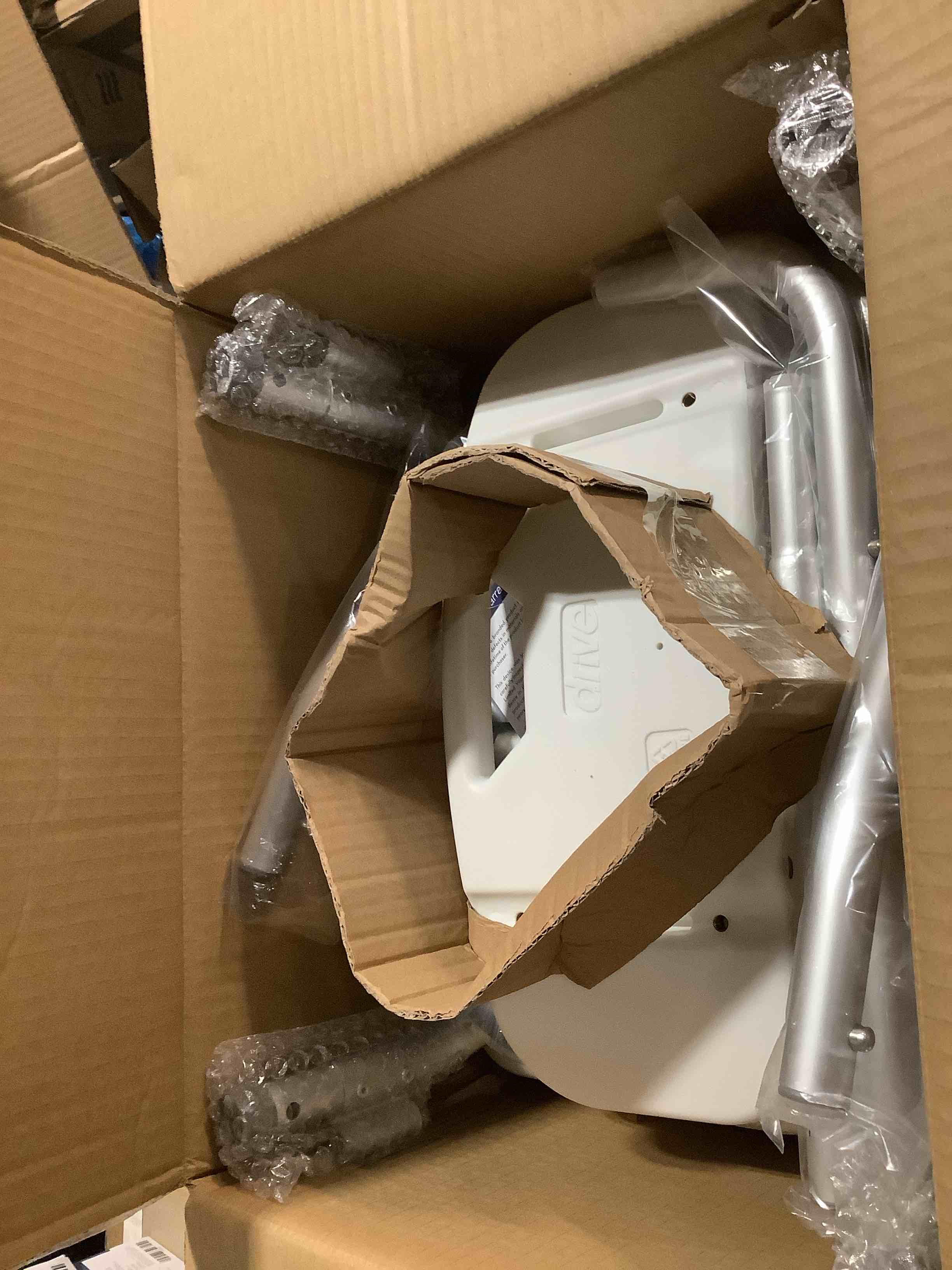 Condition photo showing Good Condition for Bath SafetyBenches/Stools Product Description: KD Bath Bench w/Back & Padded Arm,1/ea