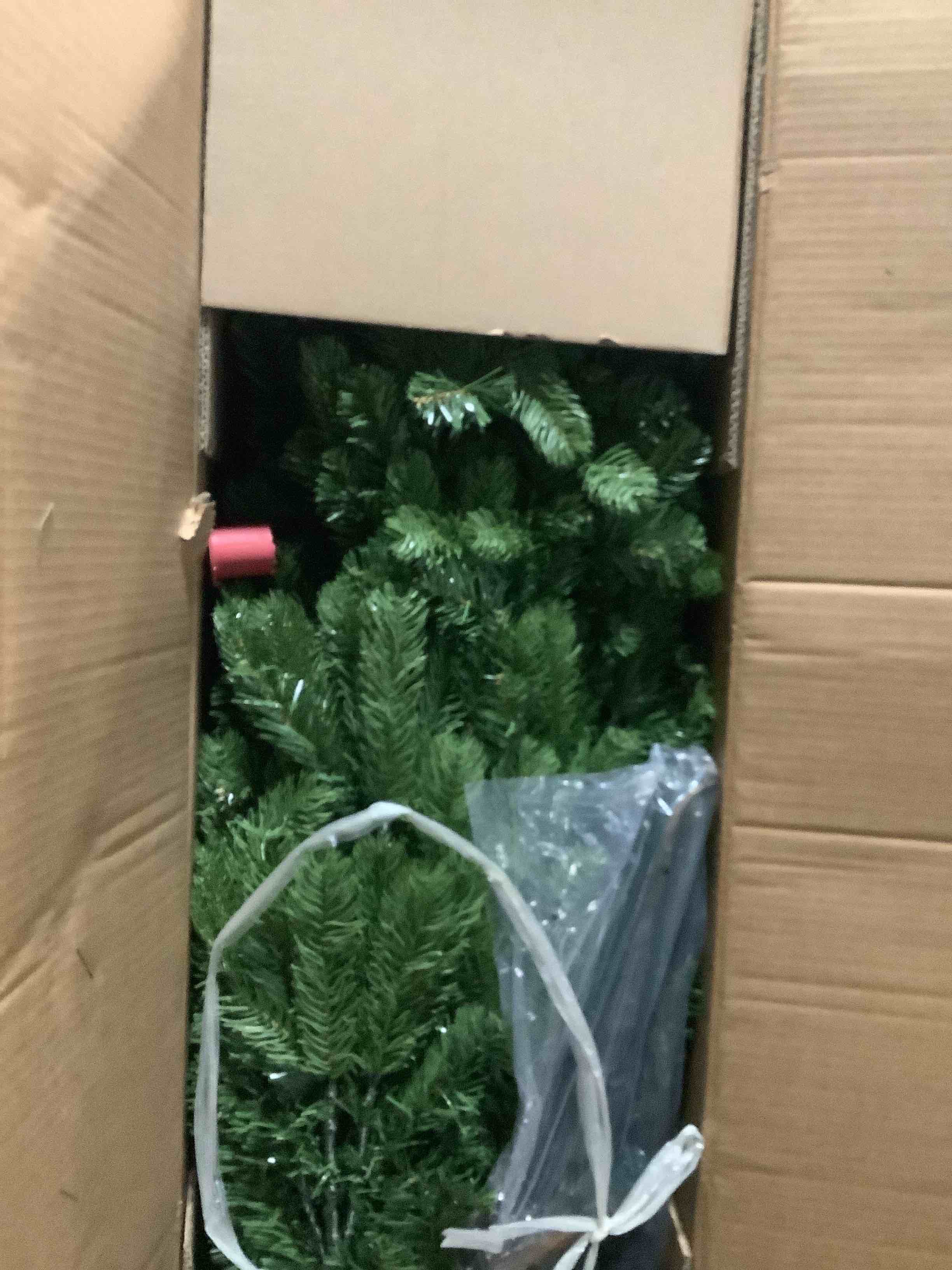 Condition photo showing Good Condition for National Tree Company Feel Real® Artificial Full Downswept Christmas Tree  Green  Douglas Fir  Includes Stand  7.5 Feet