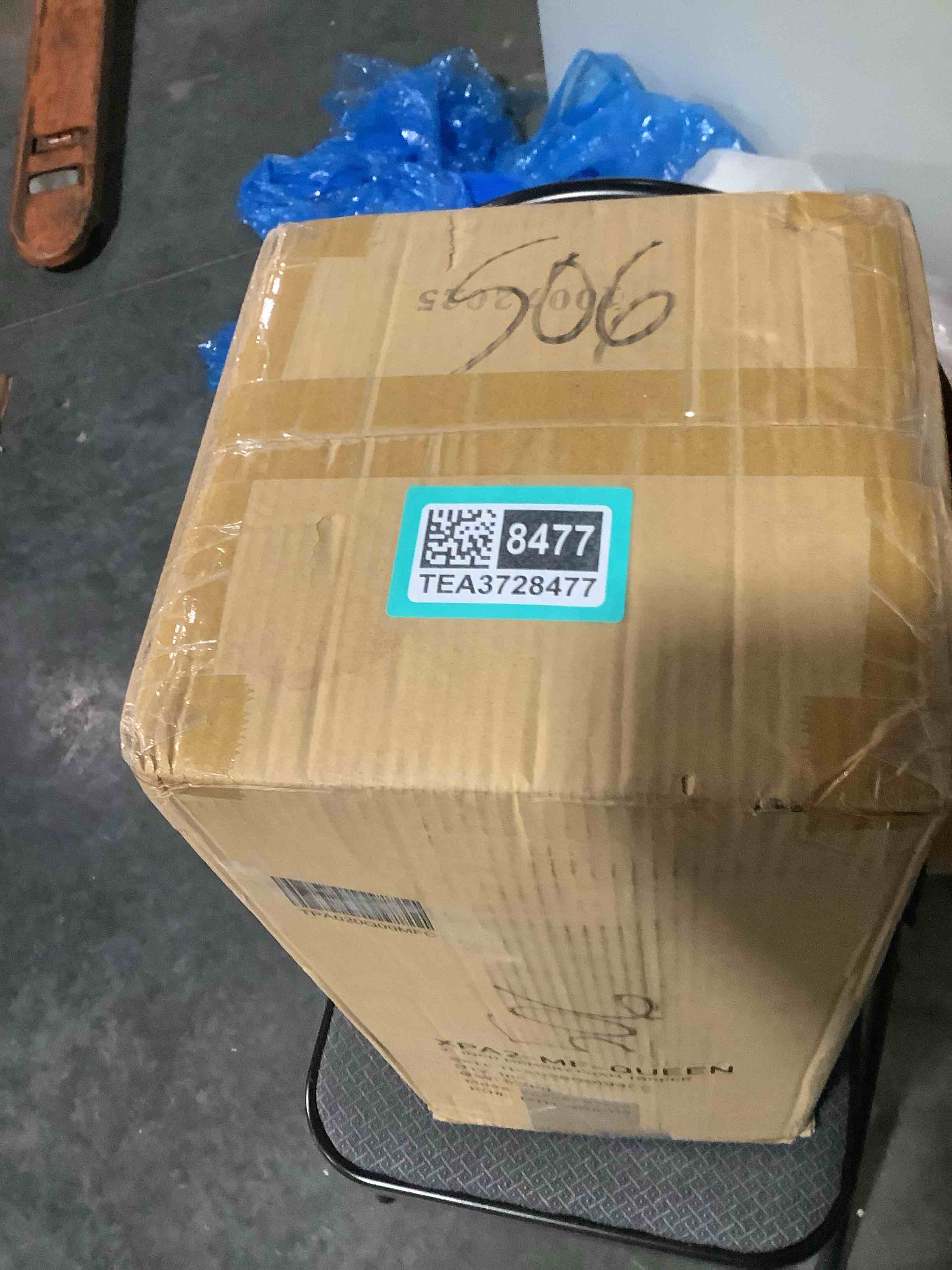 Condition photo showing Good Condition for Super Soft Memory Foam Mattress Topper Queen Size - 2 Inch Breathable Gel Infused Memory Foam - Plush Feel Ventilated Mattress Pad - Pressure, Comfort & Pain Relief Bed Topper - CertiPUR-US & Oeko-Tex