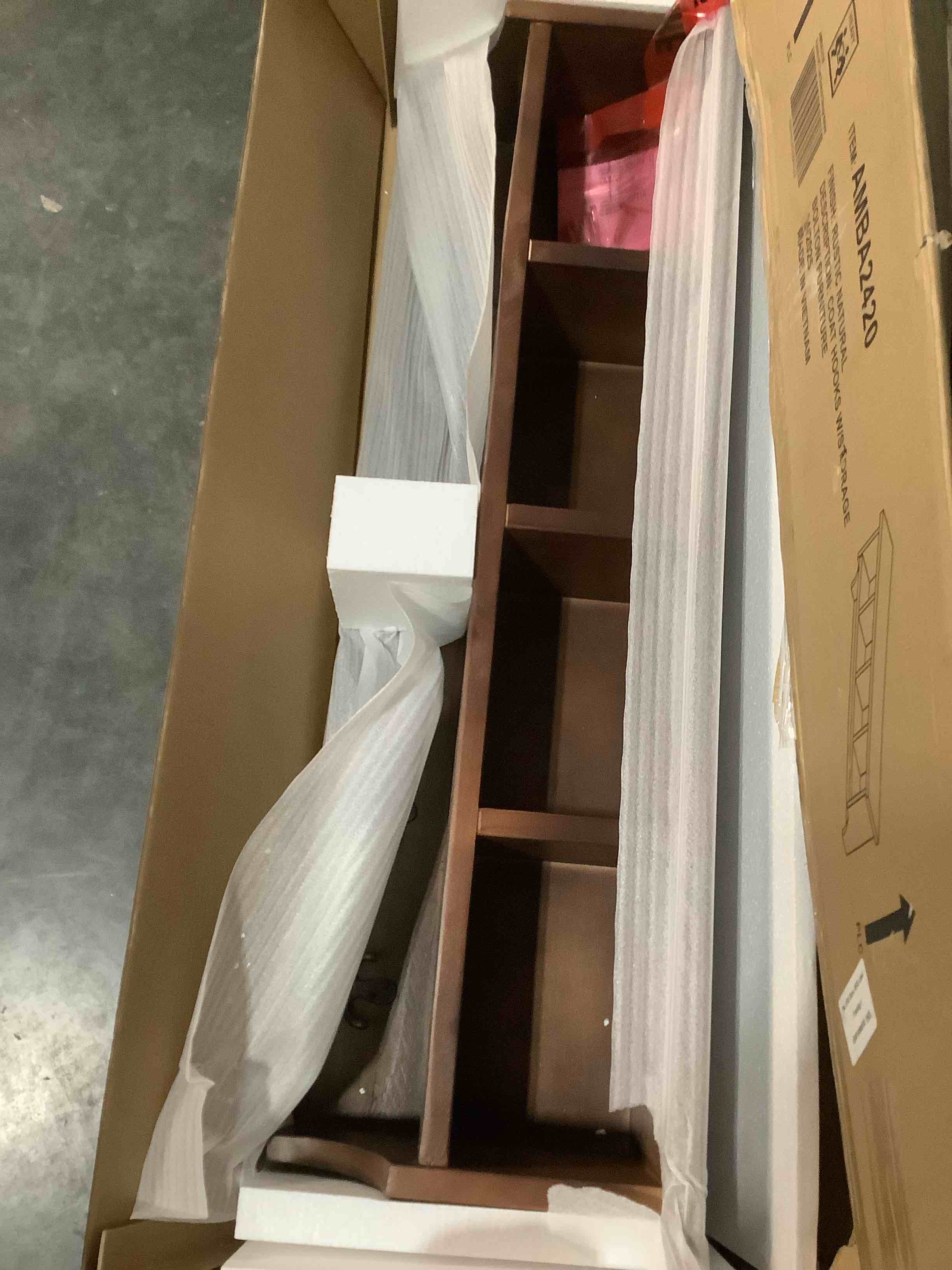 Condition photo showing Good Condition for Bolton Furniture Pomona Coat-Racks, Brown