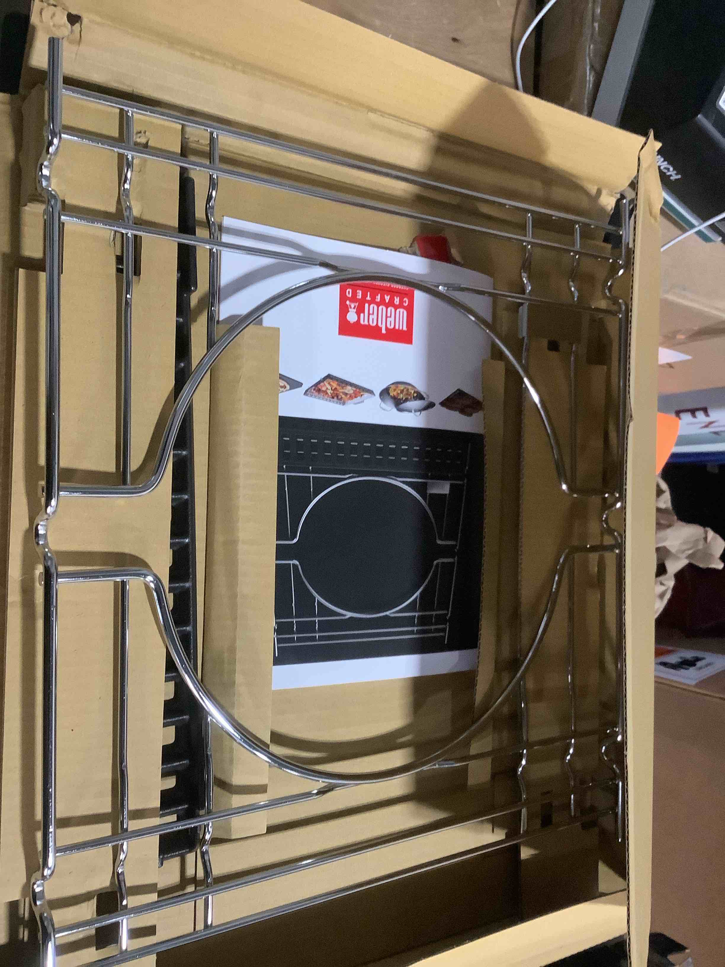 Condition photo showing Good Condition for Weber Crafted Genesis Frame Kit, Silver