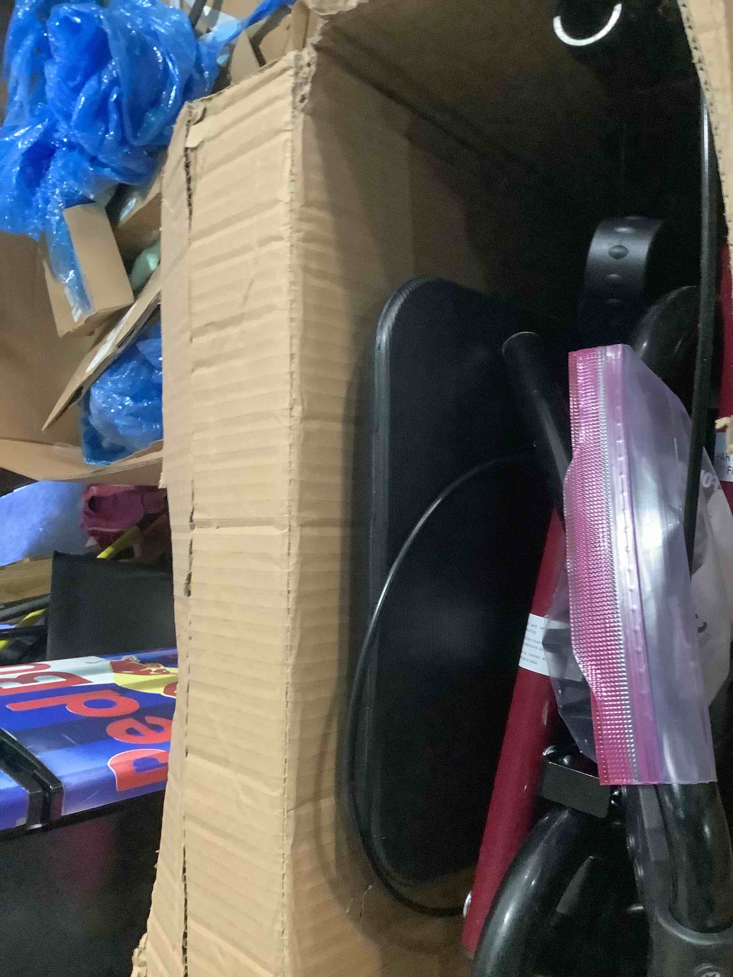 Condition photo showing Good Condition for Medline Steel Rollator Walker with Seat, Burgundy, 350 lb. Weight Capacity, 6” Wheels, Foldable, Adjustable Handles, Rolling Walker for Seniors, Walker for Mobility Impaired