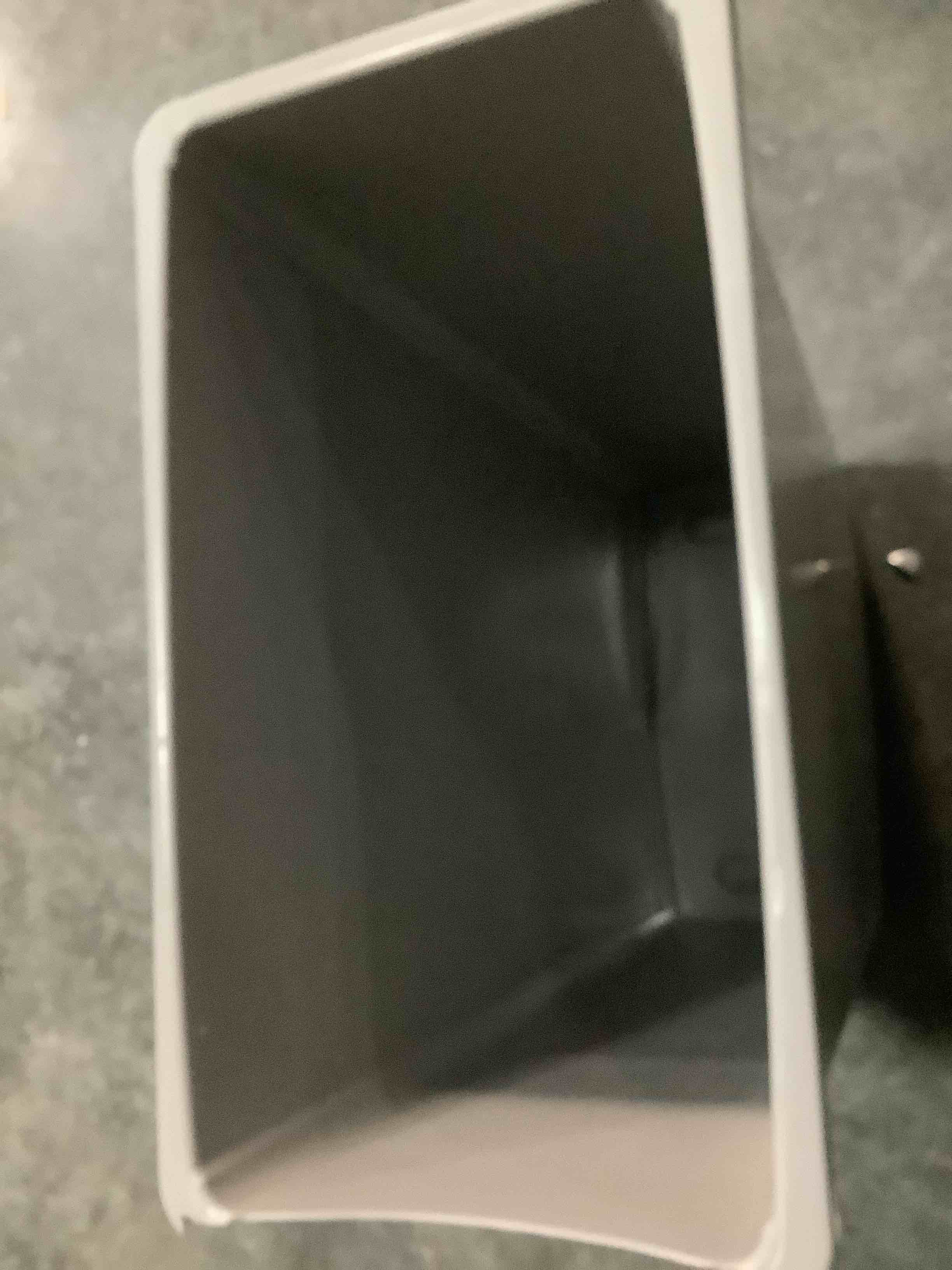 Condition photo showing As Is for Winco PTC-23SG Slender Trash Can, 23-Gallon, Gray,Medium Can Gray