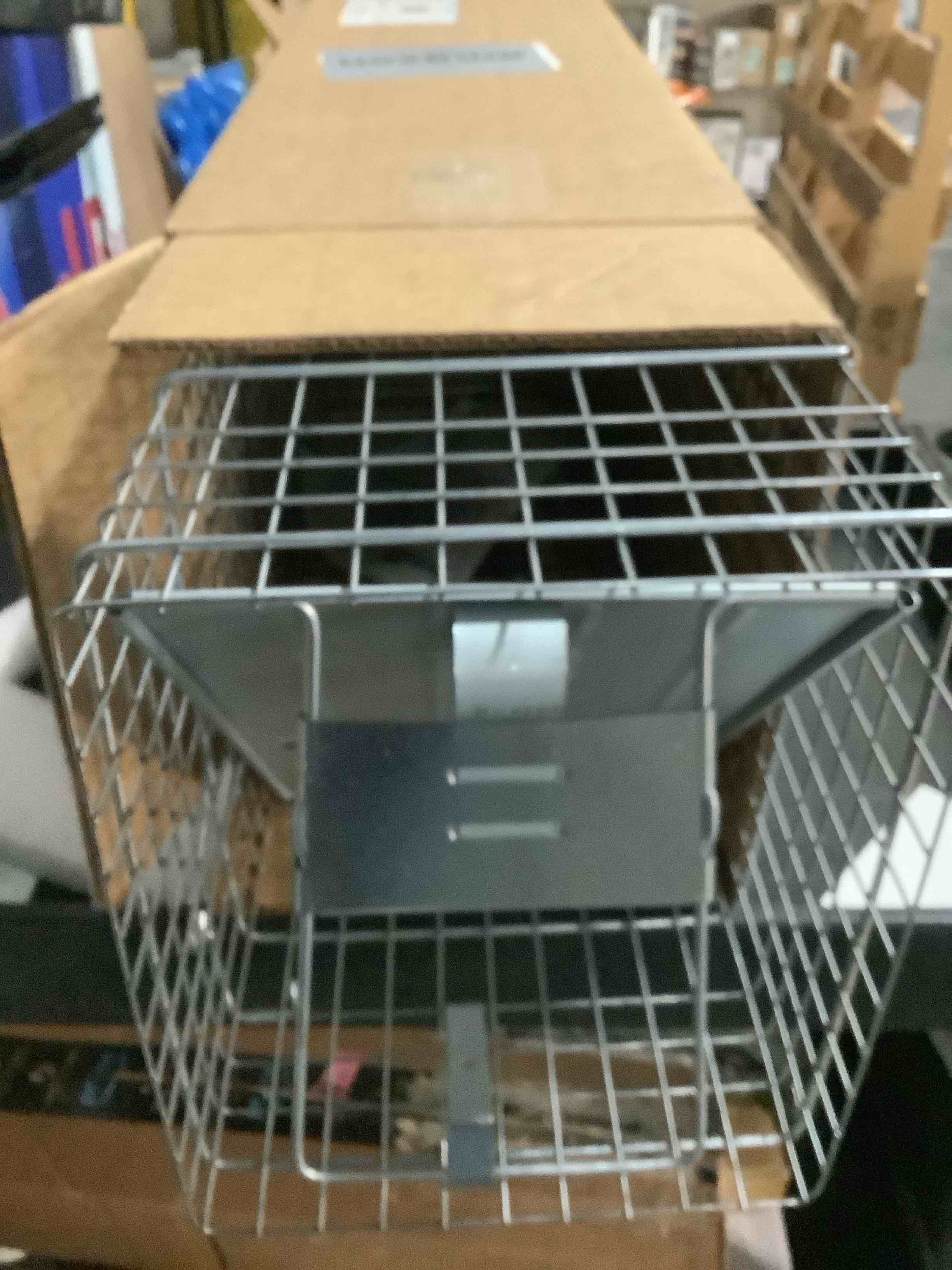 Condition photo showing Good Condition for HAVAHART 1079SR Large 1-Door Humane Catch and Release Live Animal Trap Cage - Live Raccoon Trap, for Bobcats, Beavers, Dogs, & More