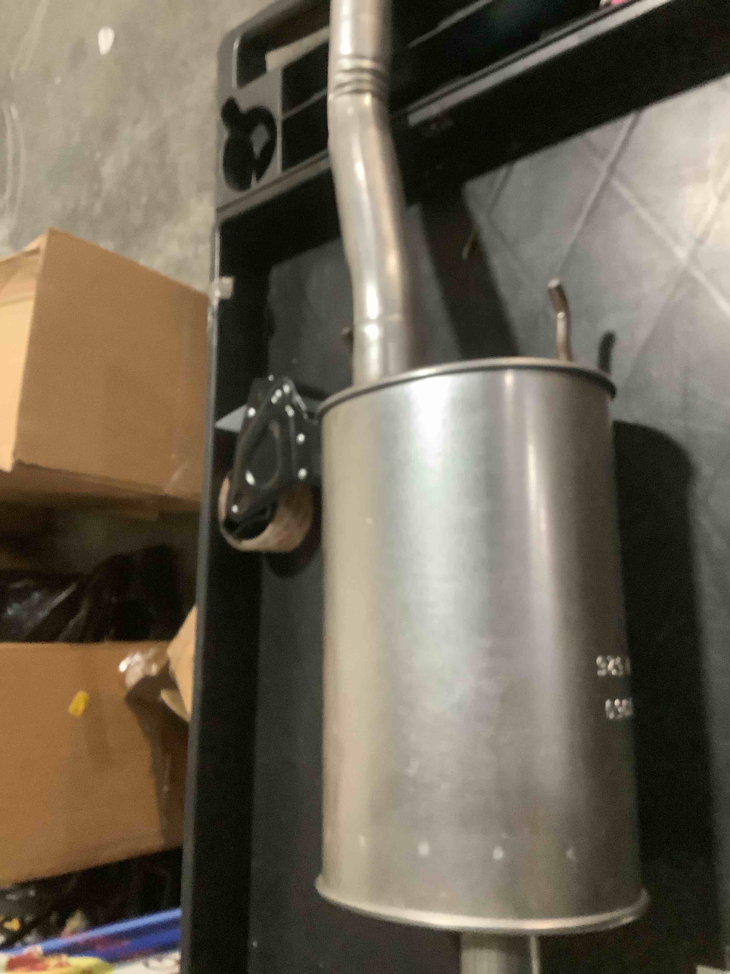 Condition photo showing Good Condition for Walker Exhaust SoundFX 18950 Direct Fit Exhaust Muffler 1.875" Inlet (Inside) 2.25" Outlet (Outside)