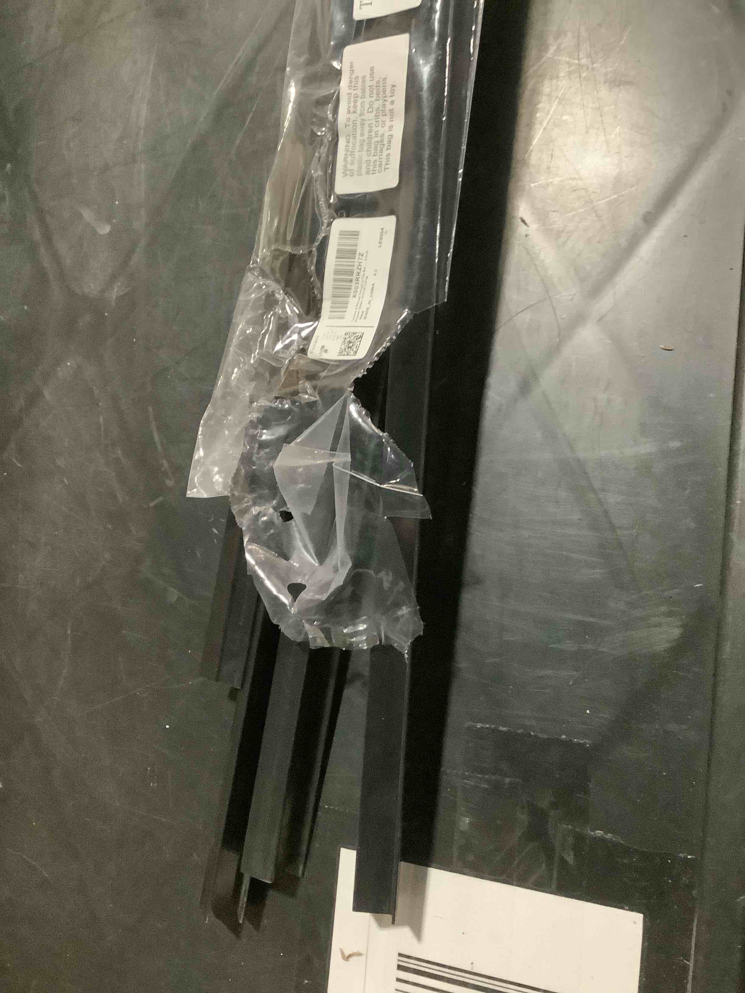 Condition photo showing Good Condition for Tenare 4 Pieces Hanging File Rails PVC Black File Rails Hanging System Keeping Your Folders Neat and Organized(1/2 Inch Drawer Sides 24 Inch Long)