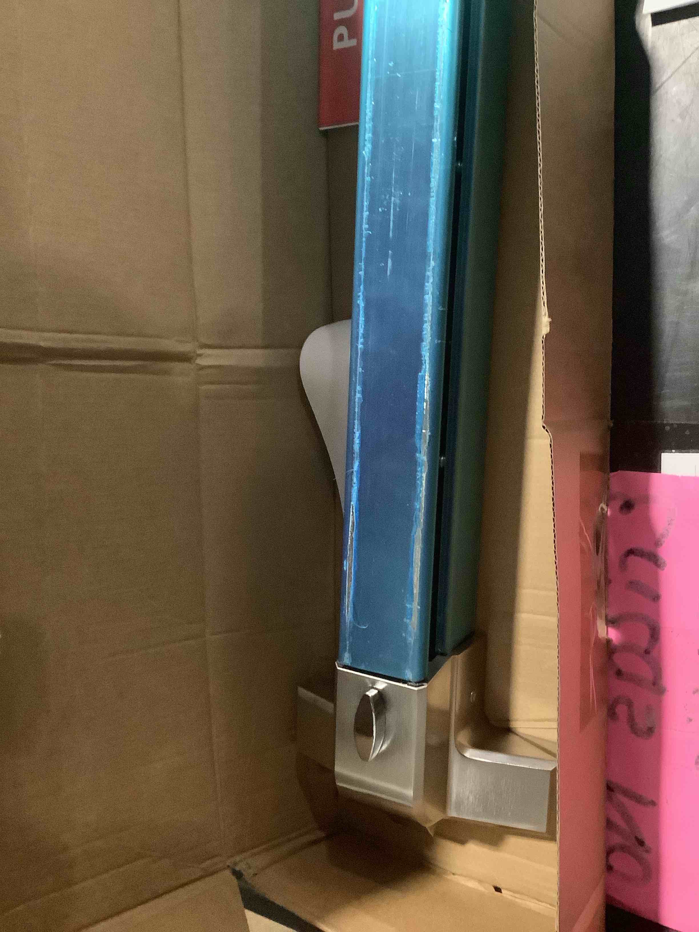 Condition photo showing Good Condition for 31.5”/80cm Stainless Steel Commercial Door Push Bar Panic Exit Device with Exterior Lever Handle - Fits 30"-37" Wood & Metal Doors with handle