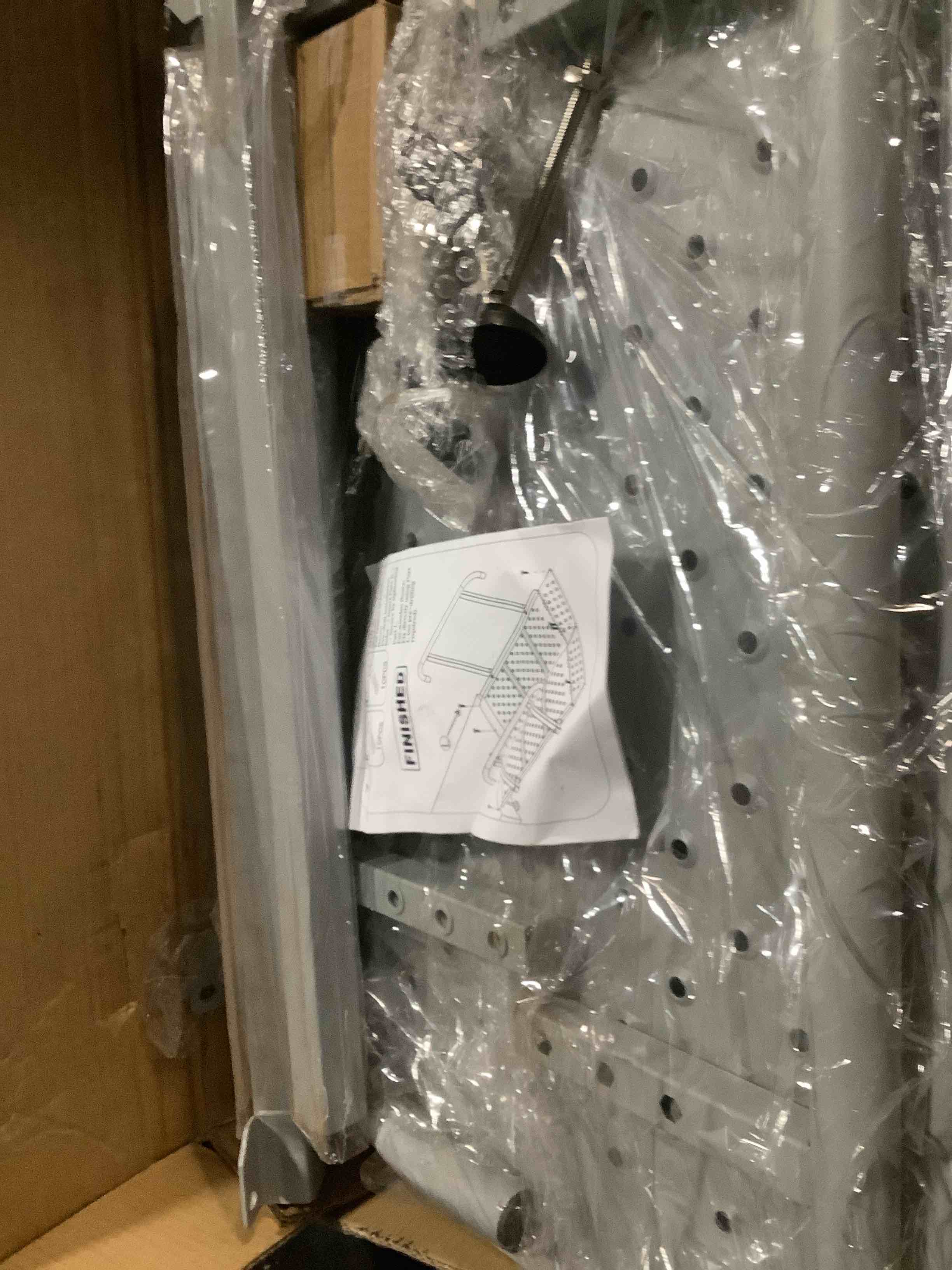 Condition photo showing Good Condition for Folding Wheelchair Ramp with Handrails for Steps – Heavy Duty Threshold Ramp 500lbs Capacity, Safe Door Portable Ramp with Handle for Home Entrance for Elderly, Walkers, Mobility Scooters