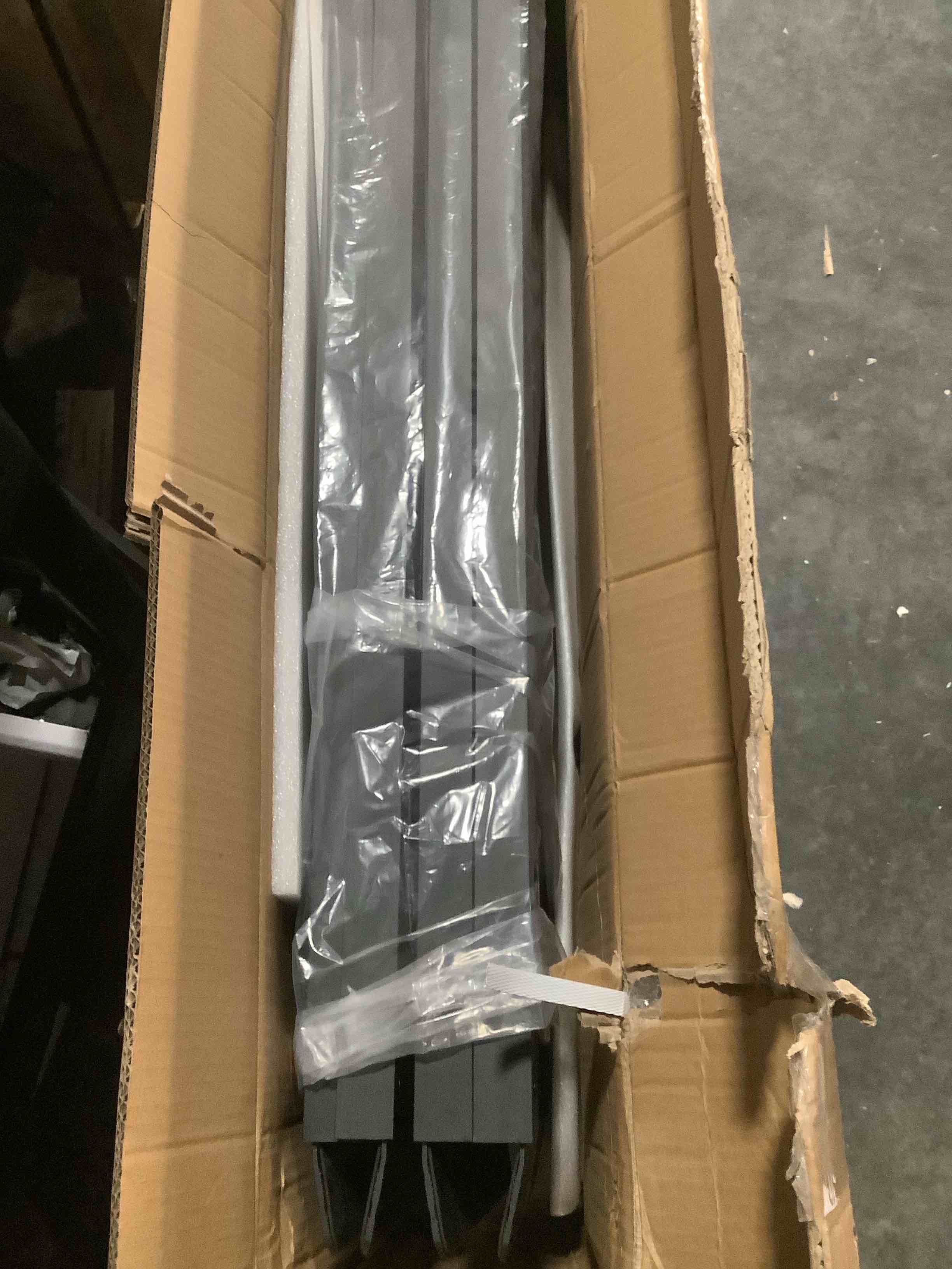 Condition photo showing Good Condition for VNN Portable Wheelchair Ramp 7FT, Black Seamless Non-Slip Aluminum Material Handling Ramps for Wheelchairs for Home, Handicap Wheelchair Ramps for Home Steps, Aluminum Ramps for Home, Doorways Metal 7FT (Usable height 7-21 inch)