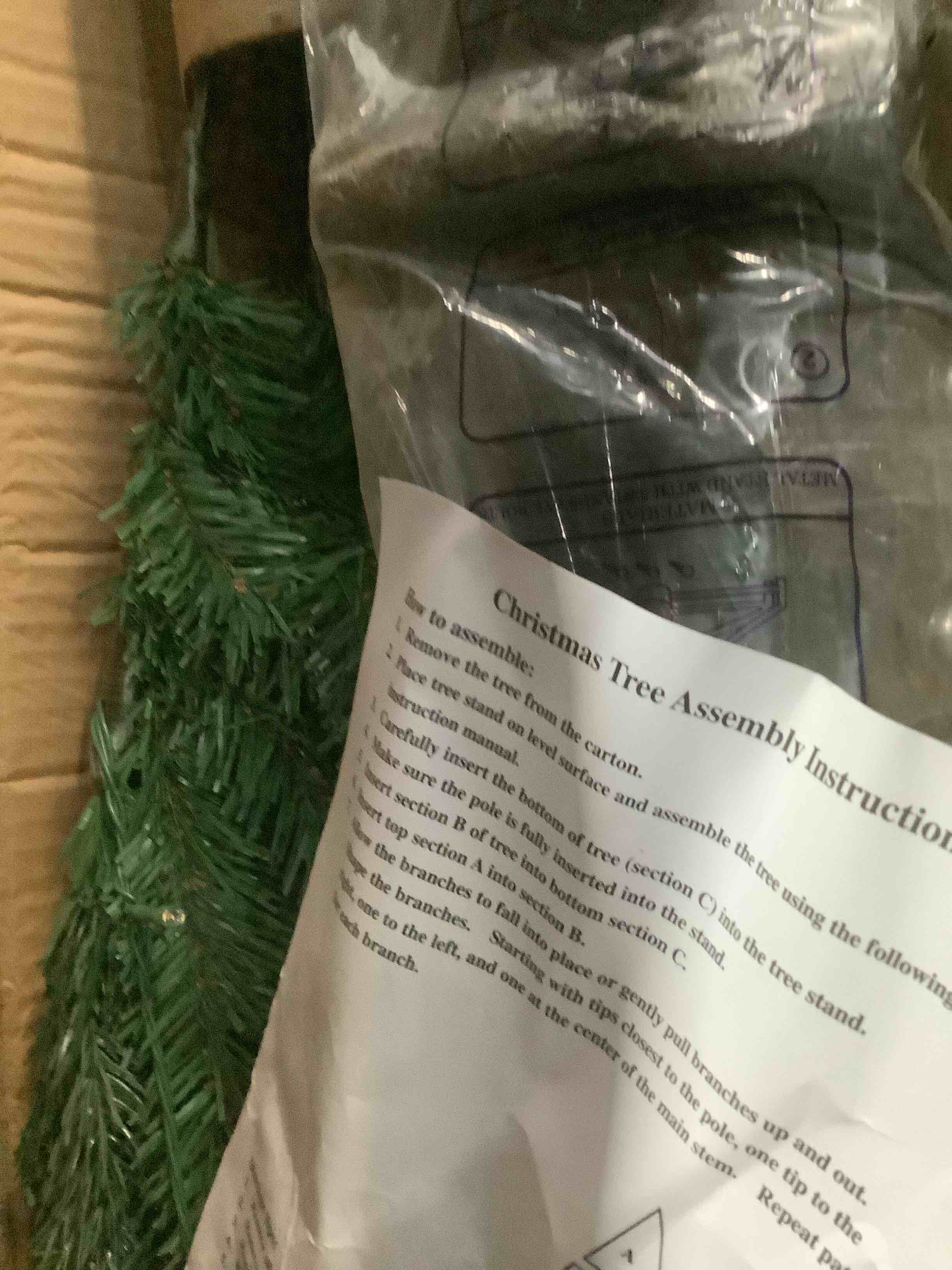 Condition photo showing Good Condition for 5ft. New Hampshire Fir Artificial Christmas Tree with 150 LED Lights