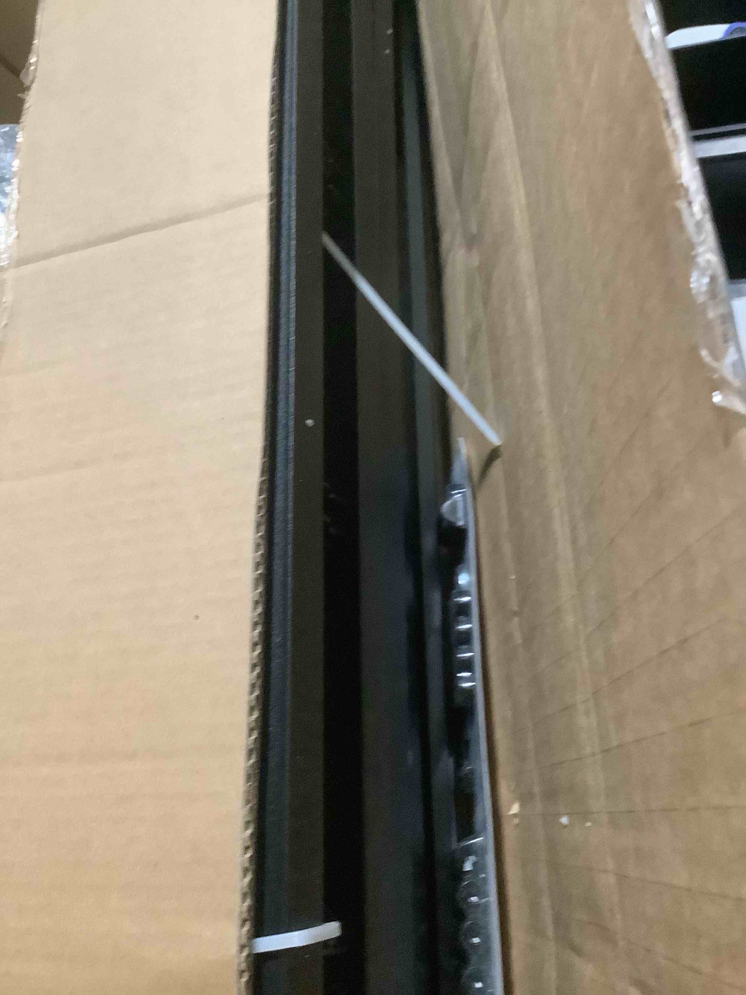 Condition photo showing As Is for Amazon Basics-Metal Bed Frame, Non-Foldable Platform Bed, Easy Assembly, Queen, 60W x 80L in, Black Queen 14 Inch ( Non - Foldable)