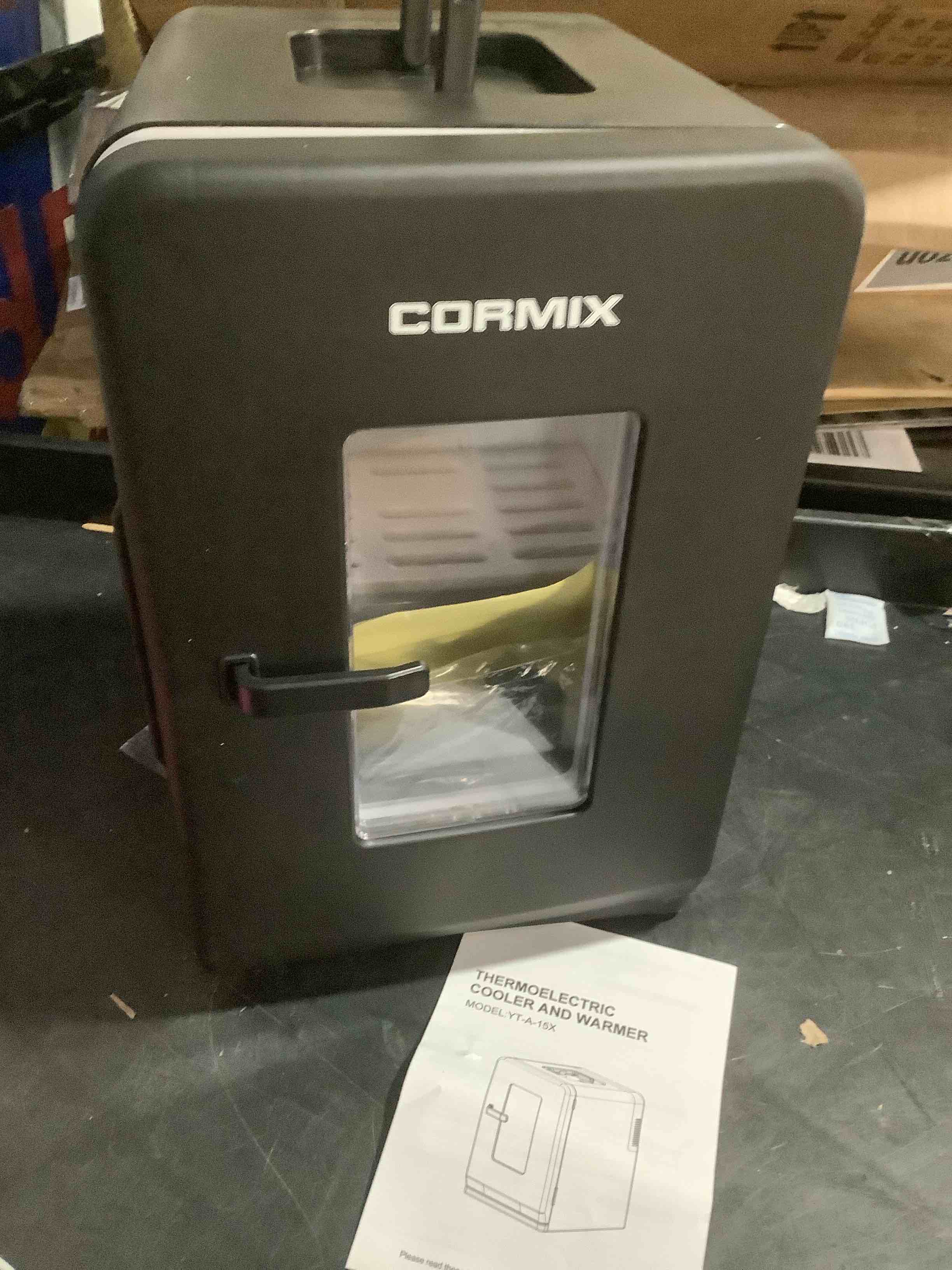 Condition photo showing Good Condition for Mini Fridge for Bedroom, 15 Litre/21 Cans Portable Mini Refrigerator with AC/DC Power for Office, Dorm and Car, Thermoelectric Electric Cooler & Warmer Skincare Fridge for Drinks, Food, Cosmetics