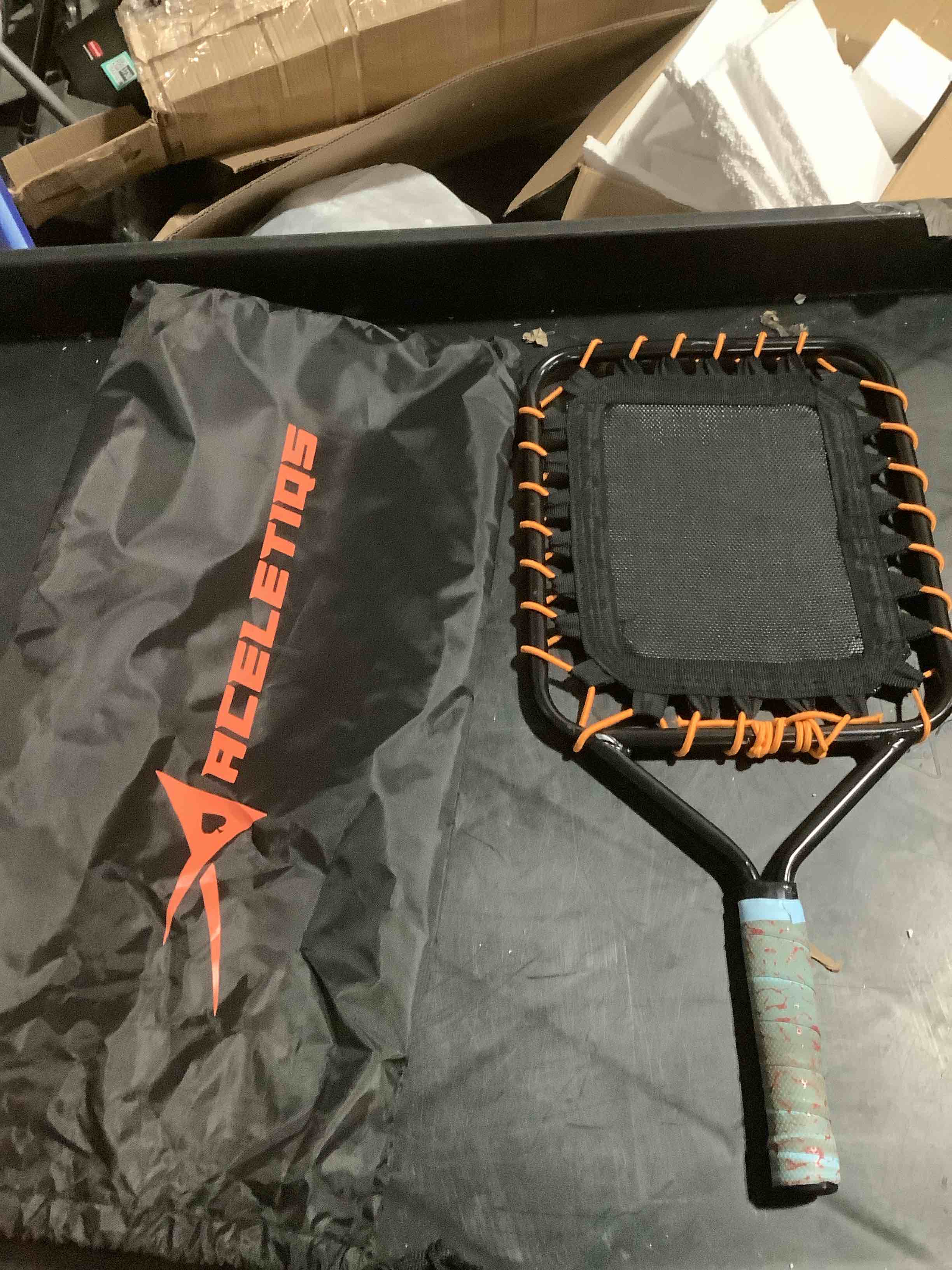 Condition photo showing Good Condition for Fungo Racket Fugo Bat Baseball Racket Training Equipment | 1lb Extreme Lightweight Baseball and Softball Training Equipment | Perfect Parent/Coach Accesories