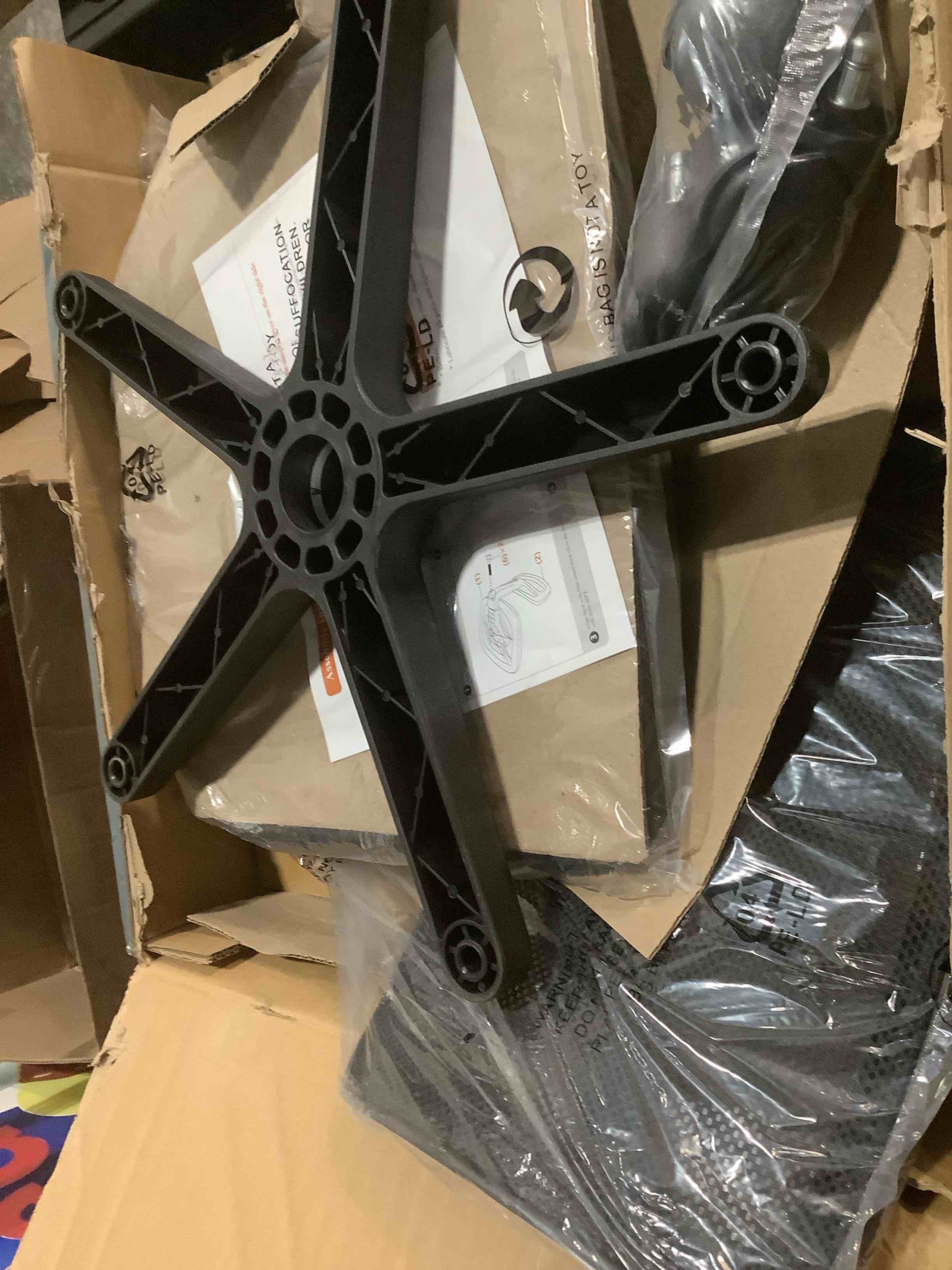 Condition photo showing Good Condition for Sweetcrispy Small Office Desk Chair, Ergonomic Low-Back Mesh Rolling Work Swivel Chairs with Wheels, Armless Comfortable Seat Lumbar Support for Home, Bedroom, Study, Student, Adults,Classic Black