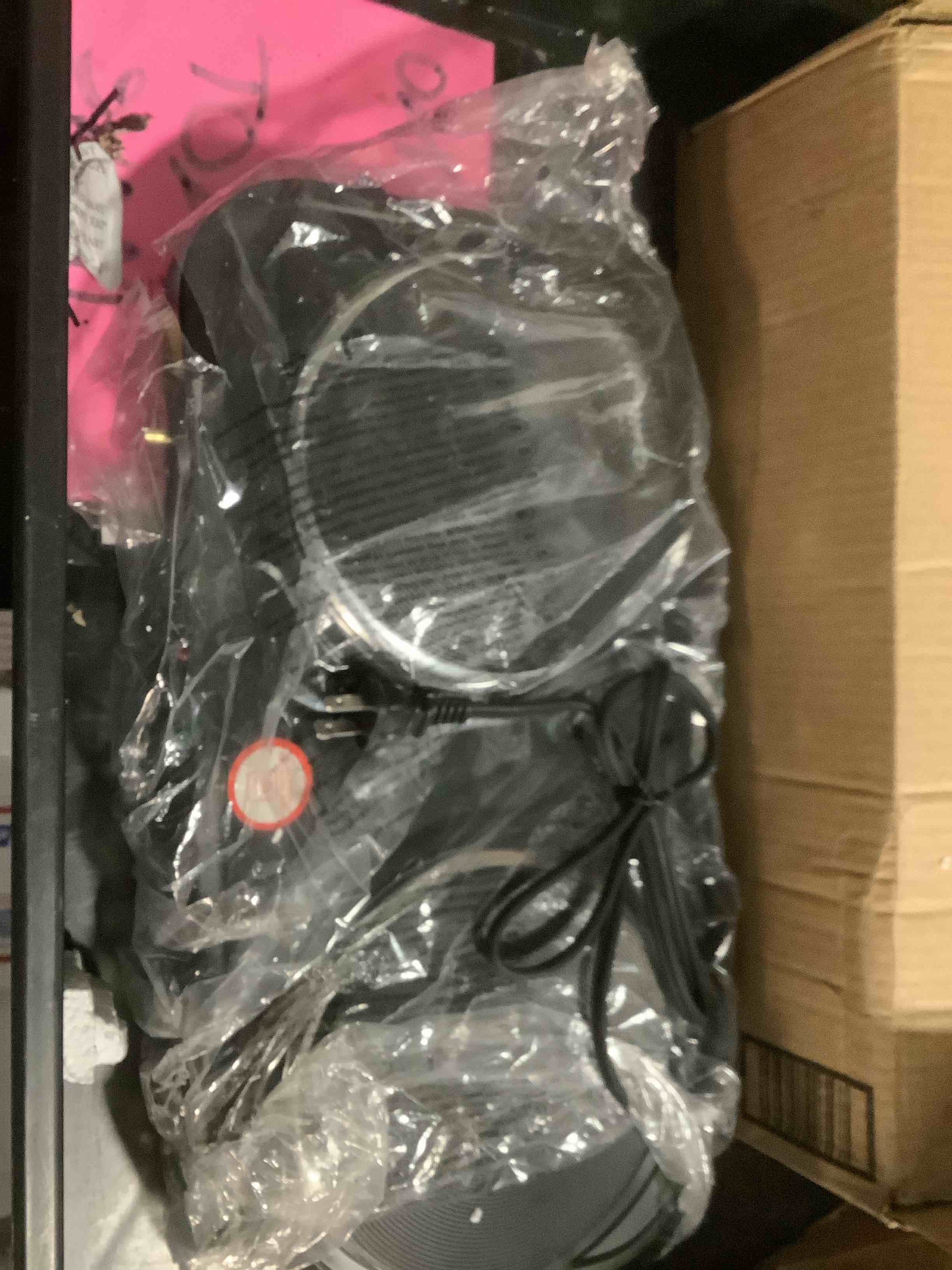 Condition photo showing As Is for Countertop Double Cast Iron Burner 1800 Watts Electric Hot Plate with Adjustable Temperature 6.1" Cooktop for Dorm, Office, Home, Camp, Compatible for All Cookwares