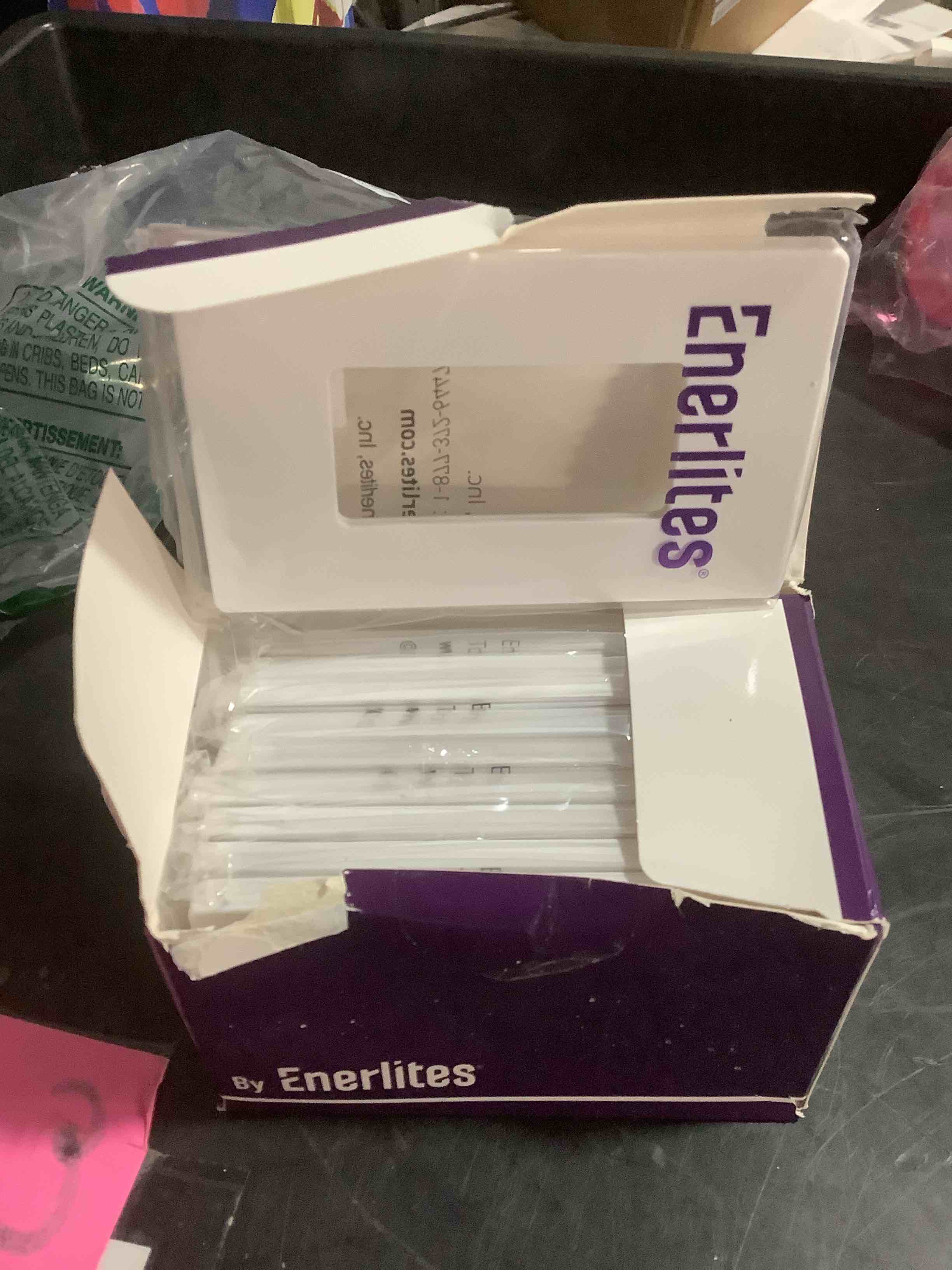 Condition photo showing Good Condition for ENERLITES Screwless Decorator Wall Plate Child Safe Outlet Cover, Size 1-Gang 4.68" H x 2.93" L, Polycarbonate Thermoplastic, SI8831-W-10PCS, White (10 Pack) Standard Size White 1 Gang