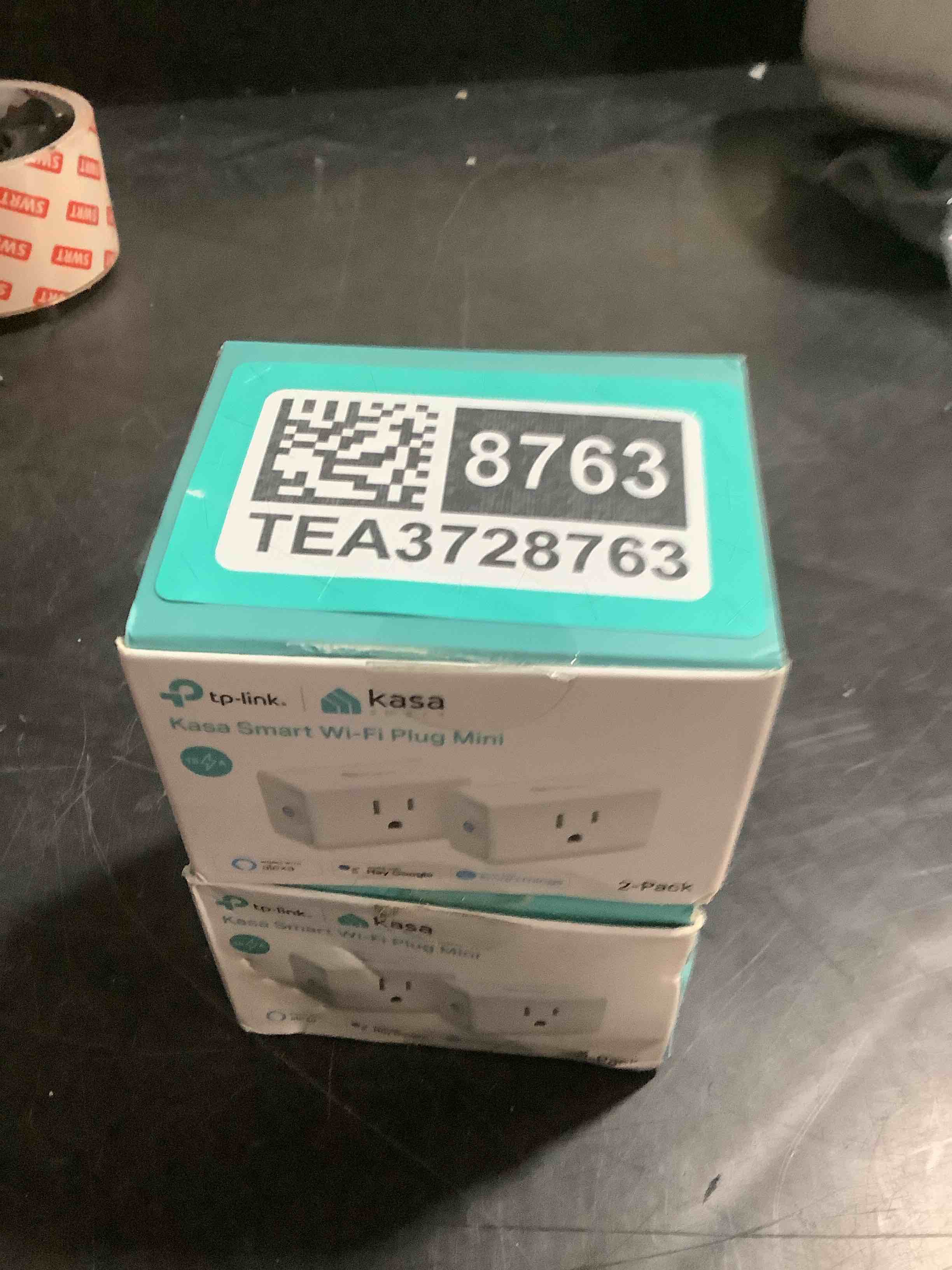 Condition photo showing Good Condition for (PACK OF 2)** Kasa Smart Plug Ultra Mini 15A, Smart Home Wi-Fi Outlet Works with Alexa, Google Home & IFTTT, No Hub Required, UL Certified, 2.4G WiFi Only, 2 Count (Pack of 1)(EP10P2) , White