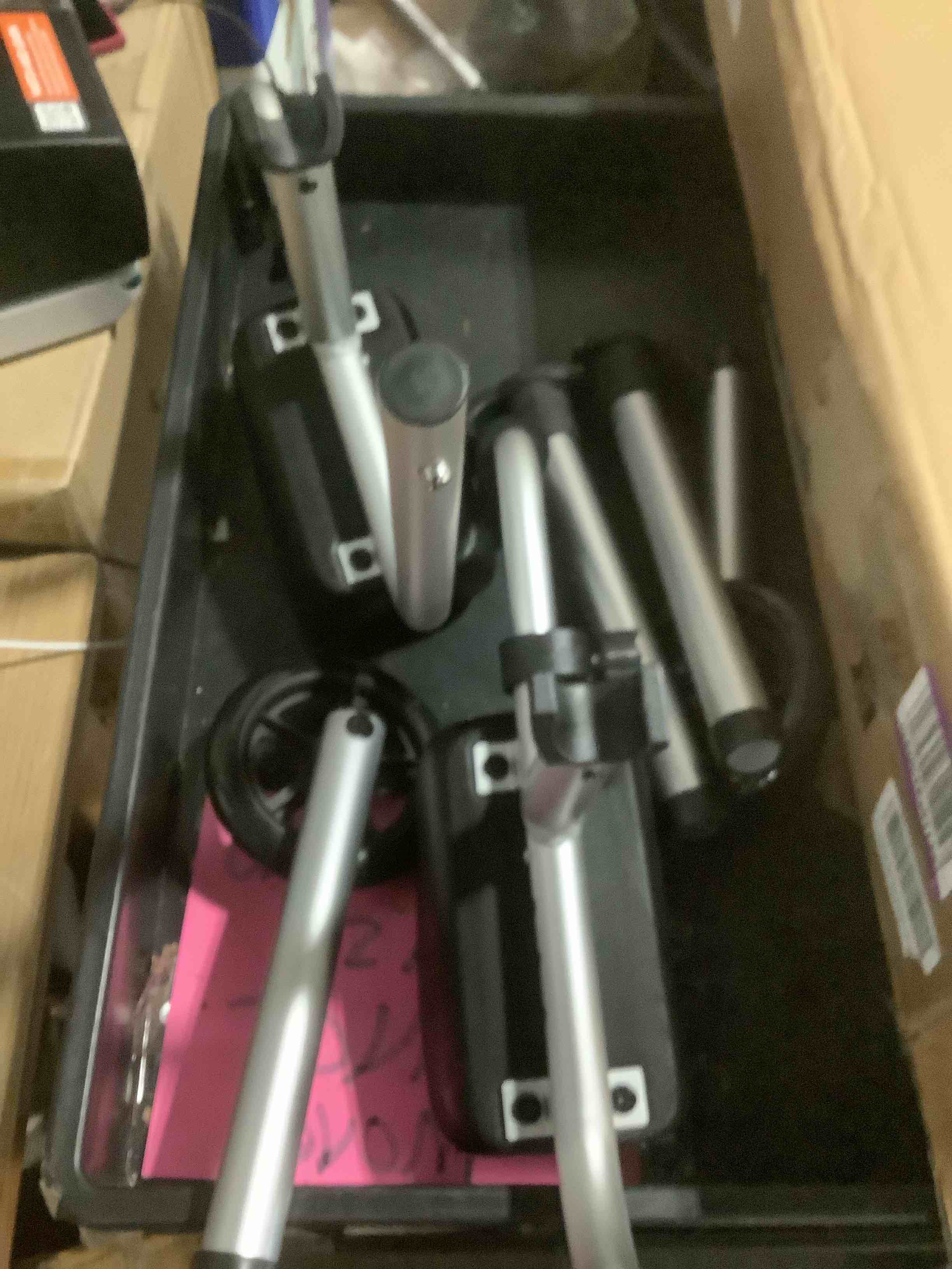 Condition photo showing Good Condition for VEVOR 2 in 1 Folding Walker & Removable Armrests, Height Adjustable Foldable Walker with 5" Solid Wheels, Lightweight Aluminum | Front Wheeled Mobility Aid for Elderly Handicapped Disabled, 450 Pounds 2 in 1 with Removable Armrests