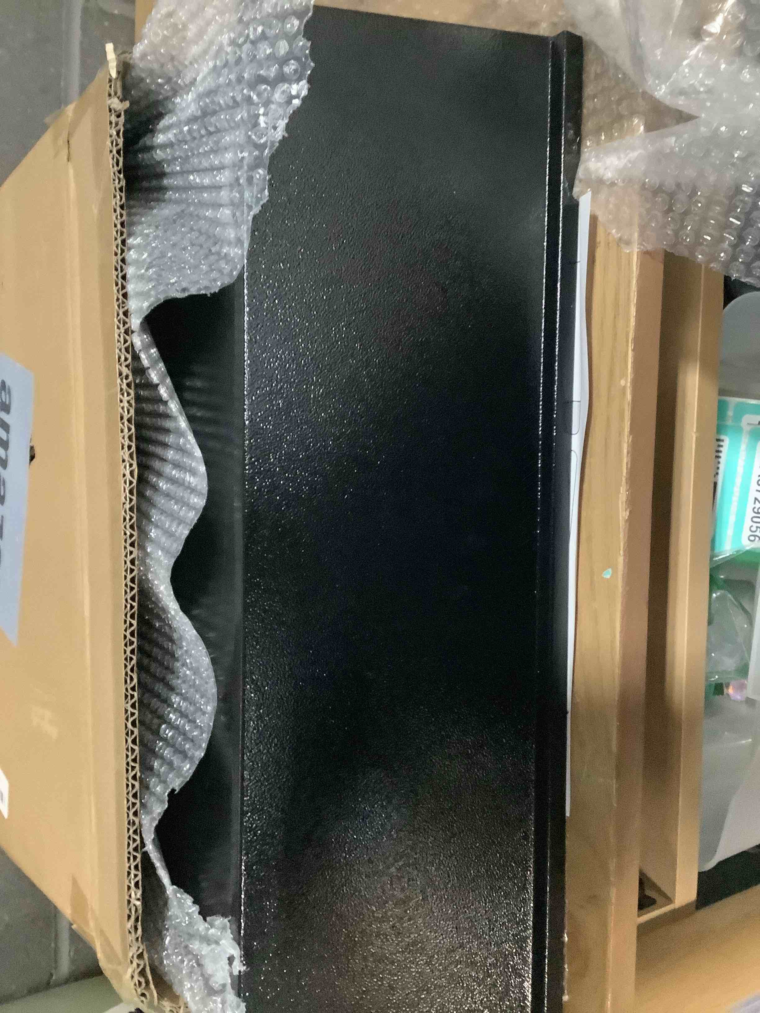 Condition photo showing Good Condition for KYODOLED Locking Wall Mount Mailboxes for Outside, Large Capacity Mail Box for House with Key Lock, Security Drop Box, Metal Post Box for Home, Office Decorative,15.7 * 9.9 * 4.9in Black With Key
