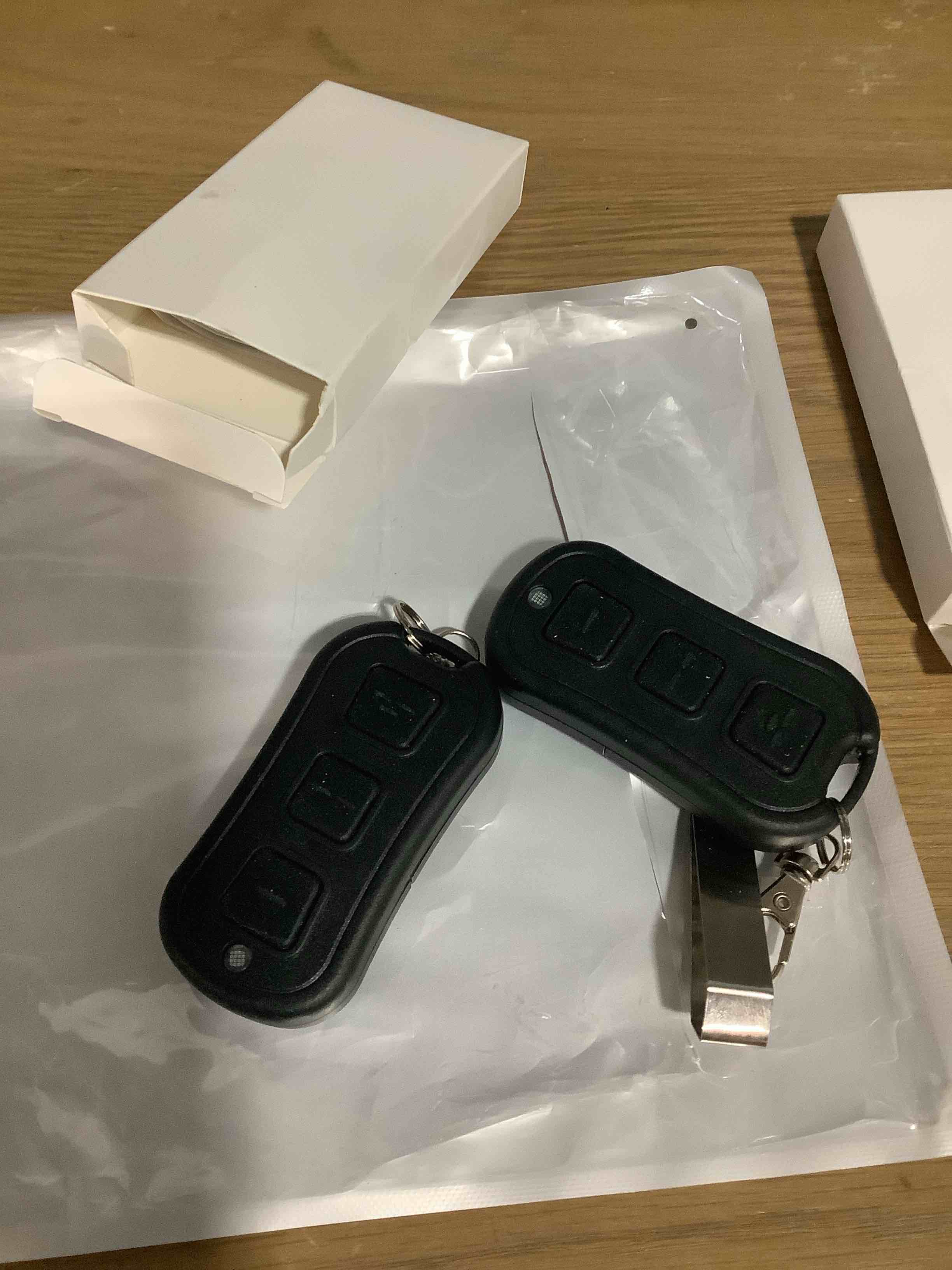 Condition photo showing Good Condition for Garage Door Opener Keypad with 2 Garage Door Opener Remote for Liftmaster Chamberlain Craftsman, Wireless Keypad Keyless Entry Replaces 877/893MAX/893/971/371LM, Purple Yellow Red Orange Learn Button 2.0