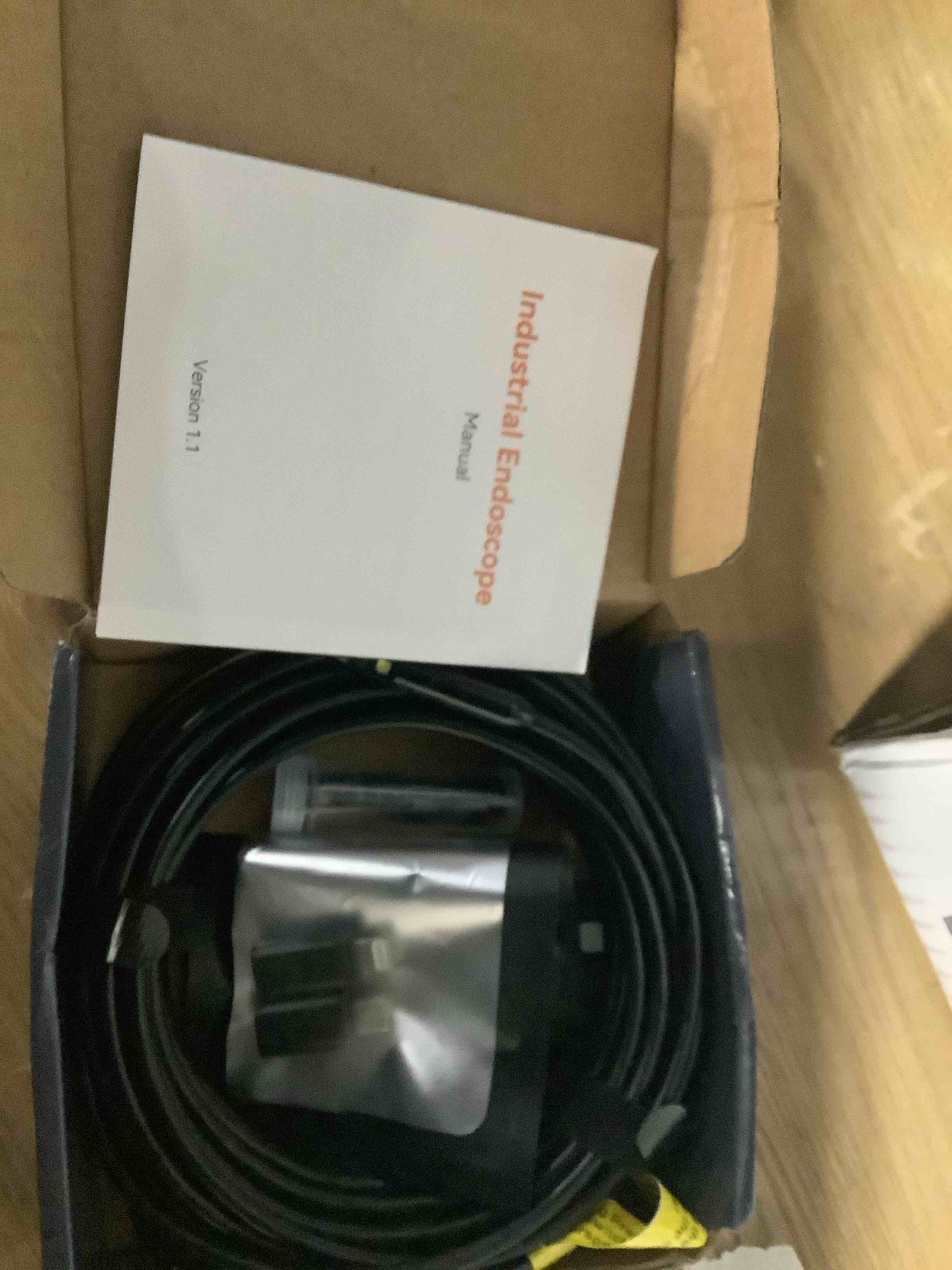 Condition photo showing Good Condition for Endoscope Camera with Light,1920P HD Borescope Tools with 8 Adjustable LED Lights, Endoscope with Semi-Rigid Snake Camera, IP67 Waterproof Inspection Borescope for iOS and Android-16.4ft Dual-Lens