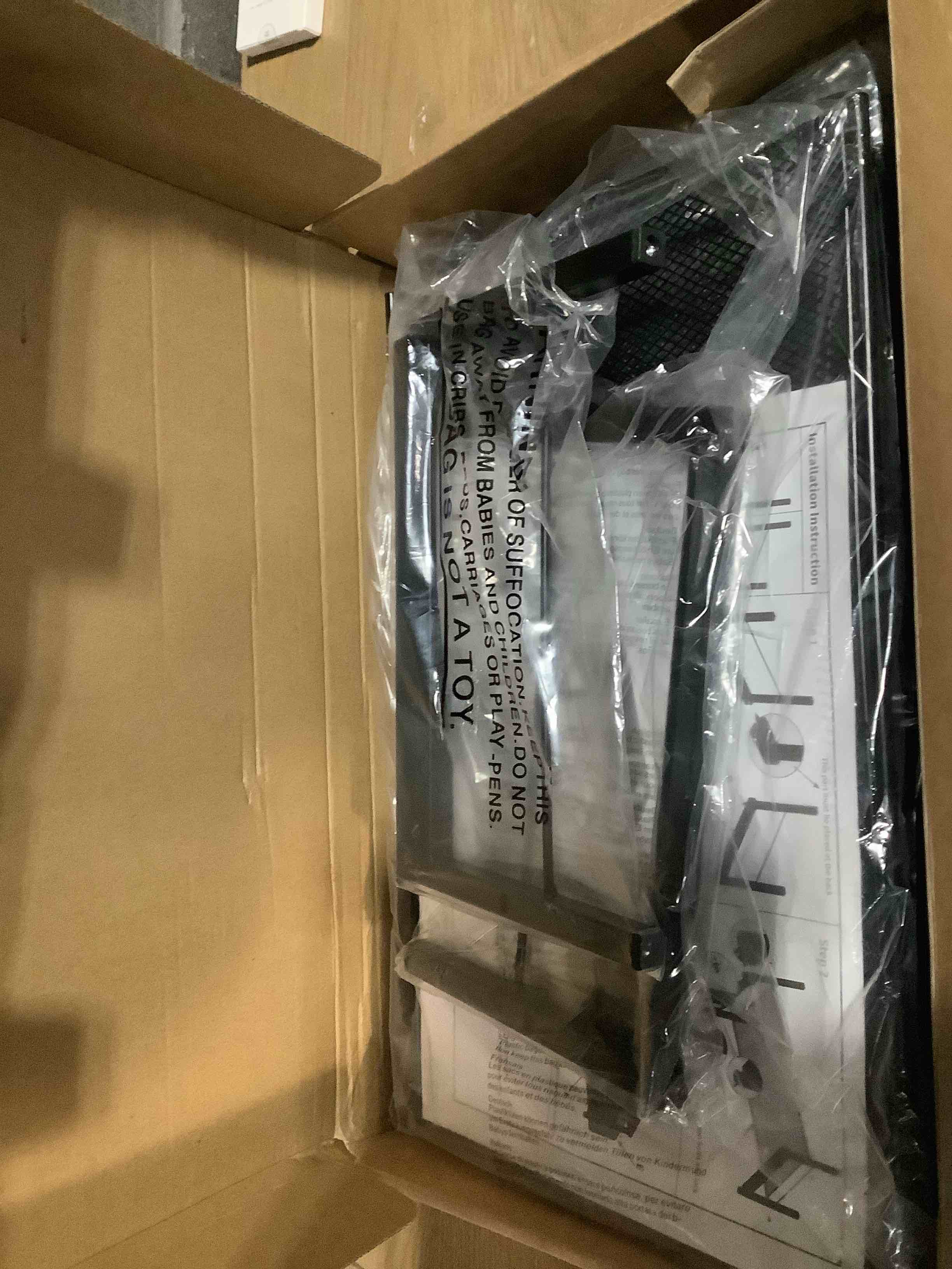 Condition photo showing Good Condition for OPNICE Desk Organizer and Accessories, 2-Tier Computer Monitor Stand Riser with Drawer and 2 Pen Holders, Laptop Stand, Office Desk Accessories for Office Supplies, Black Black 1-Pack