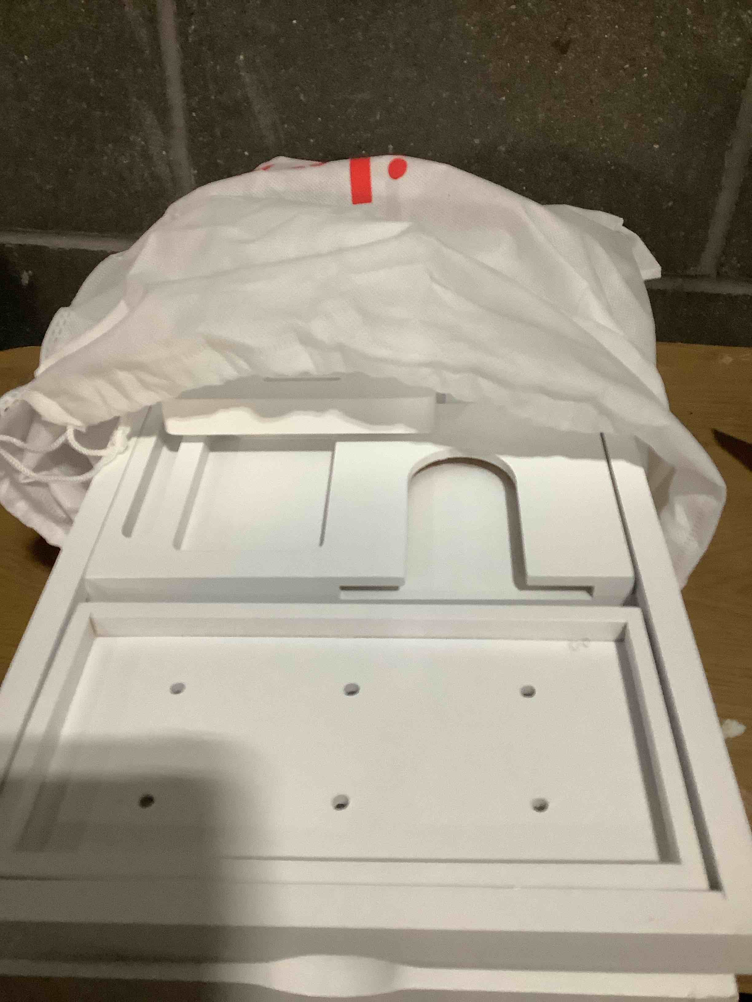Condition photo showing Good Condition for Premium Bathtub Tray Caddy, Expandable Bath Tray, Unique House Warming Gifts, New Home, Anniversary and Wedding Gifts for Couple, Bridal Shower Gift for Women
