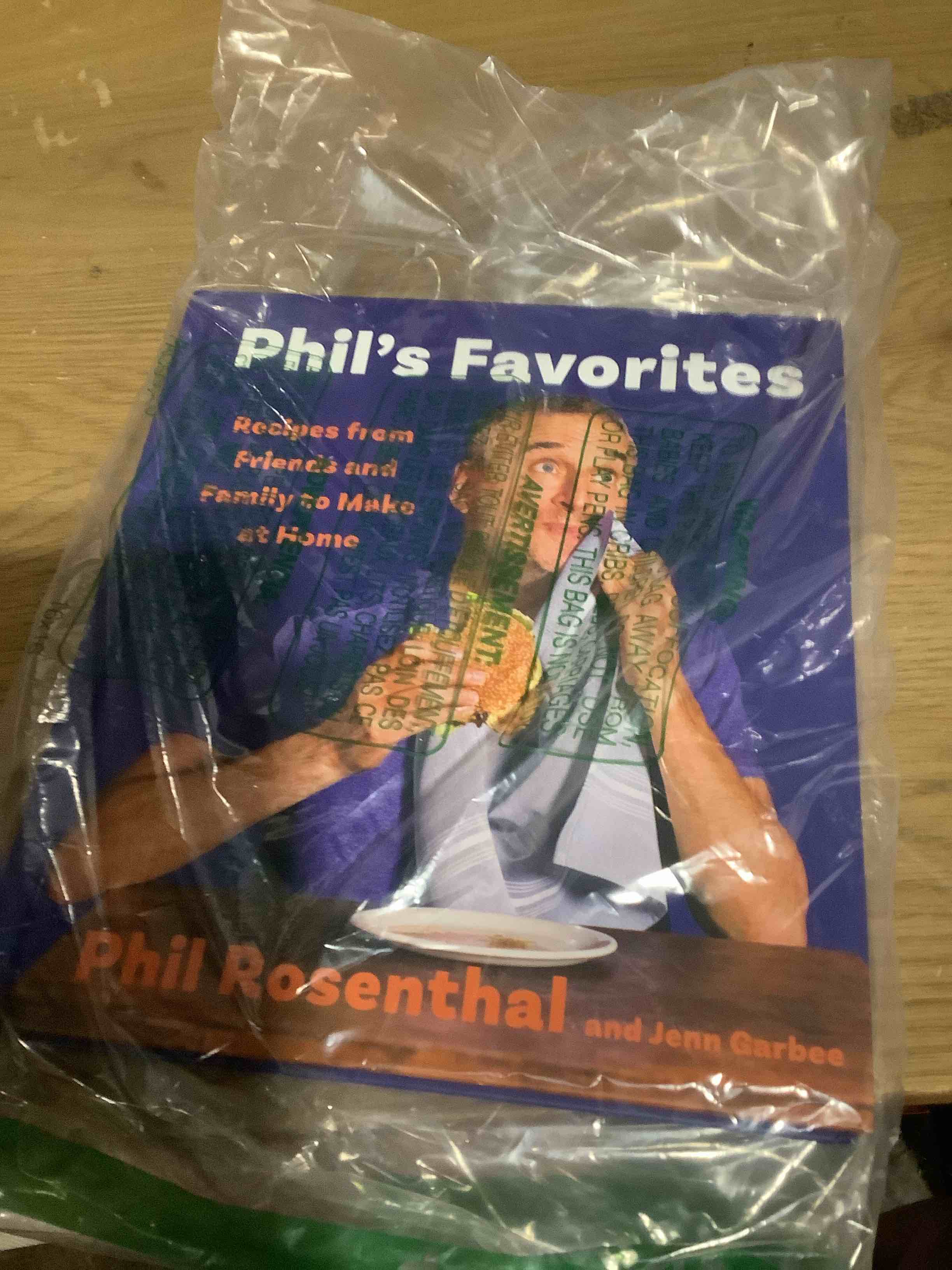 Condition photo showing Good Condition for Phil's Favorites: Recipes from Friends and Family to Make at Home (A Cookbook)